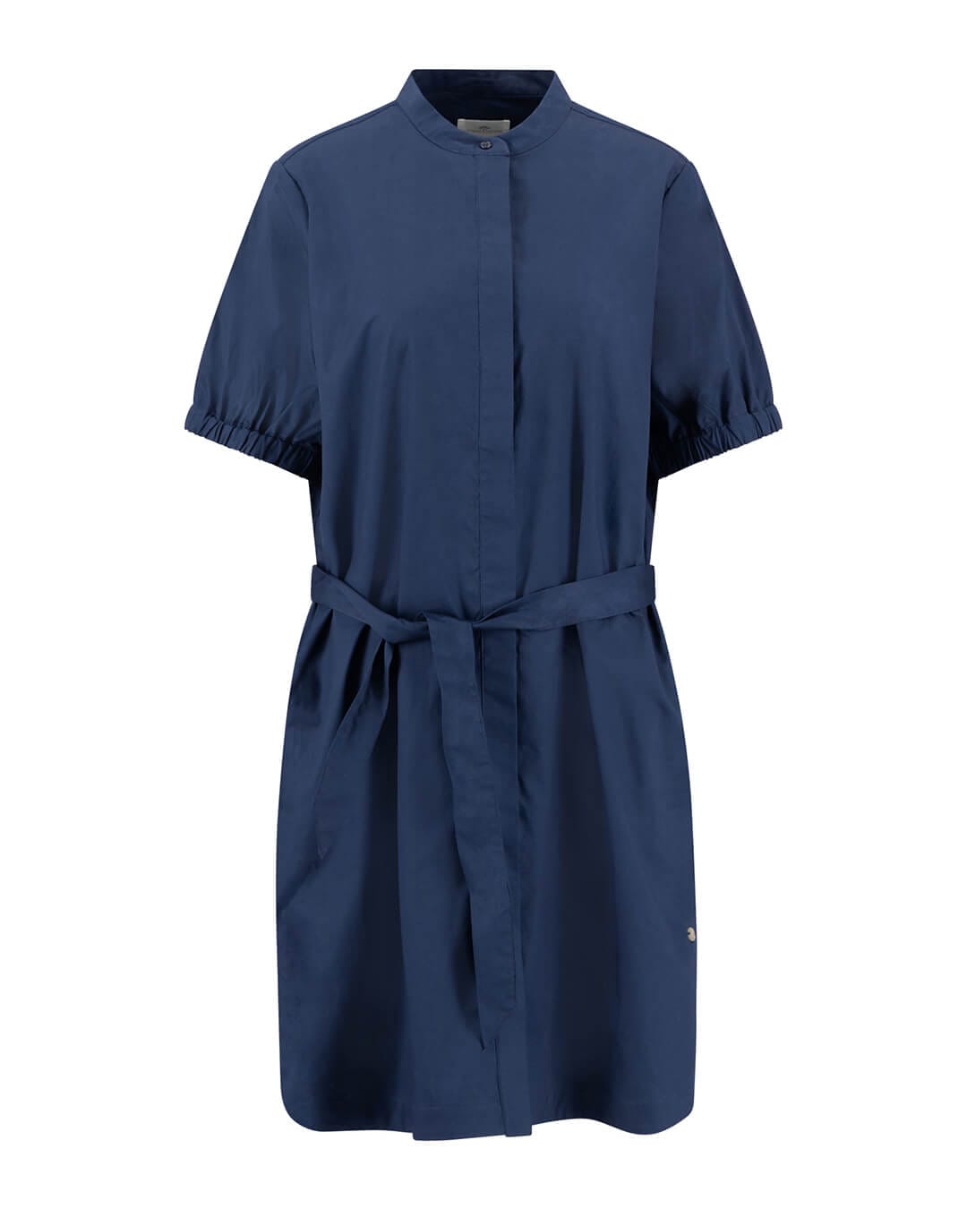 Fynch-Hatton Dresses Fynch-Hatton Dress Ss Ruffel Papertouch Galaxy Blue