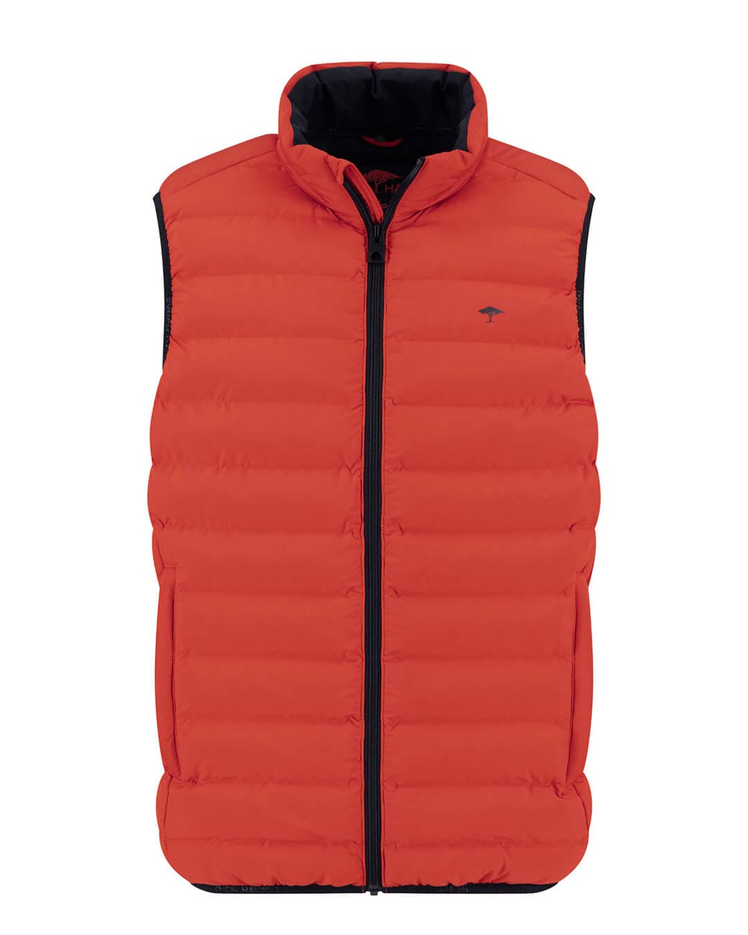 Fynch-Hatton Gilets BASIC LIGHT WEIGHT VEST GRS RED F369