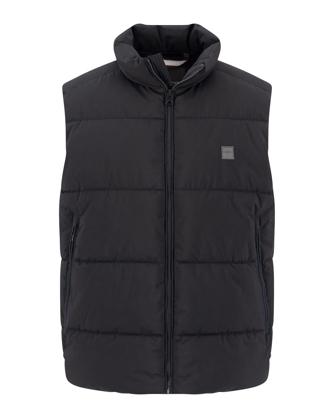 Fynch-Hatton Gilets Fynch-Hatton Black Puffer Gilet