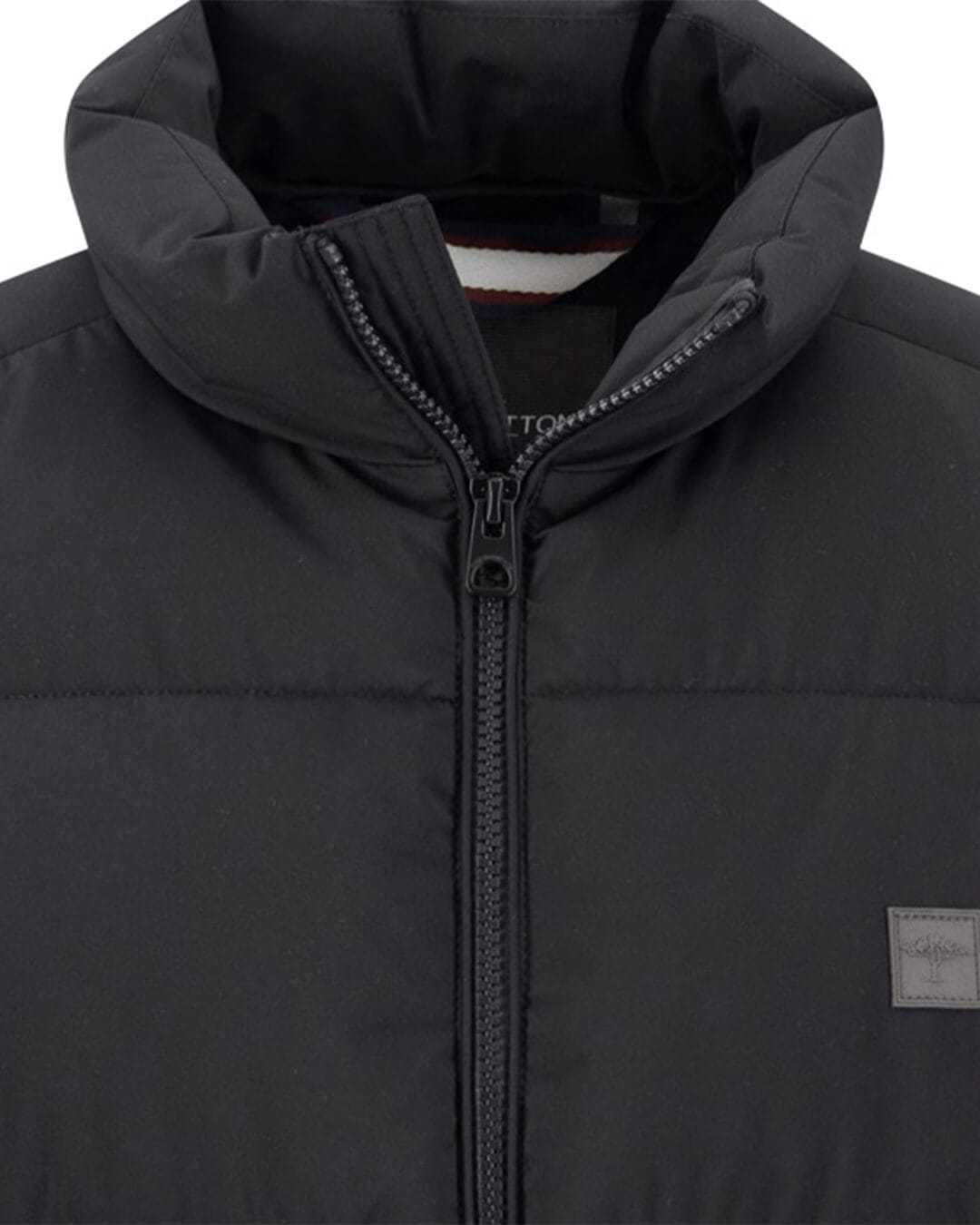 Fynch-Hatton Gilets Fynch-Hatton Black Puffer Gilet