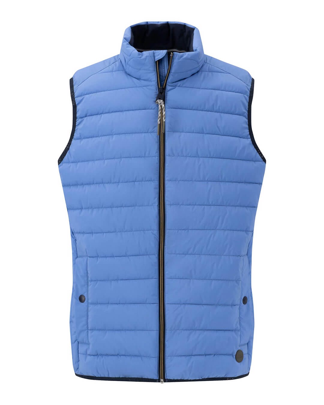 Fynch-Hatton Gilets Fynch-Hatton Blue Basic Light Weight Gilet