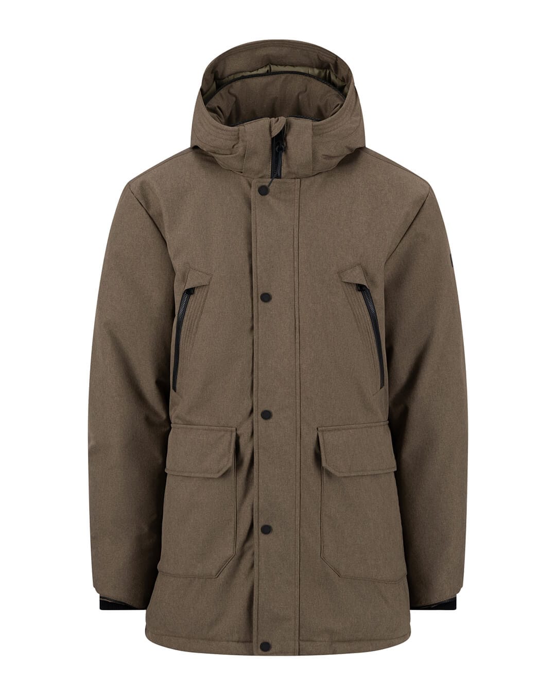 Fynch-Hatton Gilets Fynch-Hatton Brown Melange Gilet