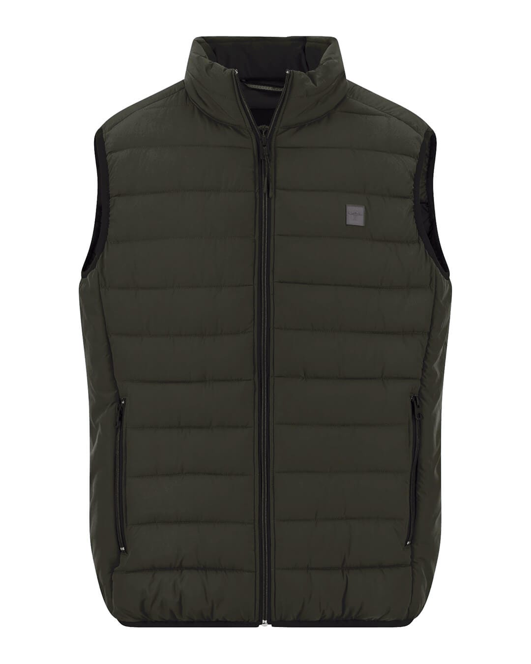 Fynch-Hatton Gilets Fynch-Hatton Dark Green Basic Lightweight Gilet