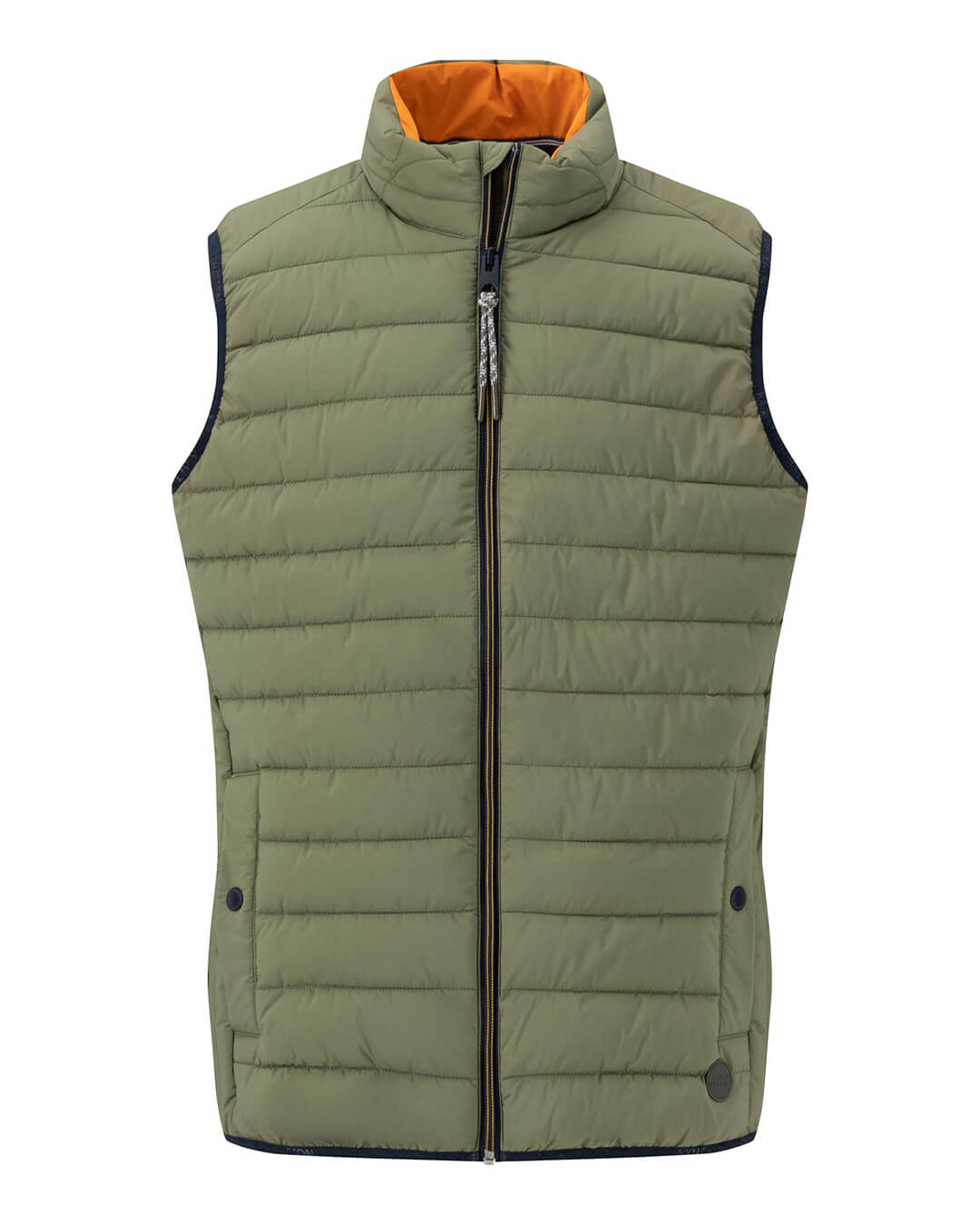 Fynch-Hatton Gilets Fynch-Hatton Green Basic Light Weight Gilet