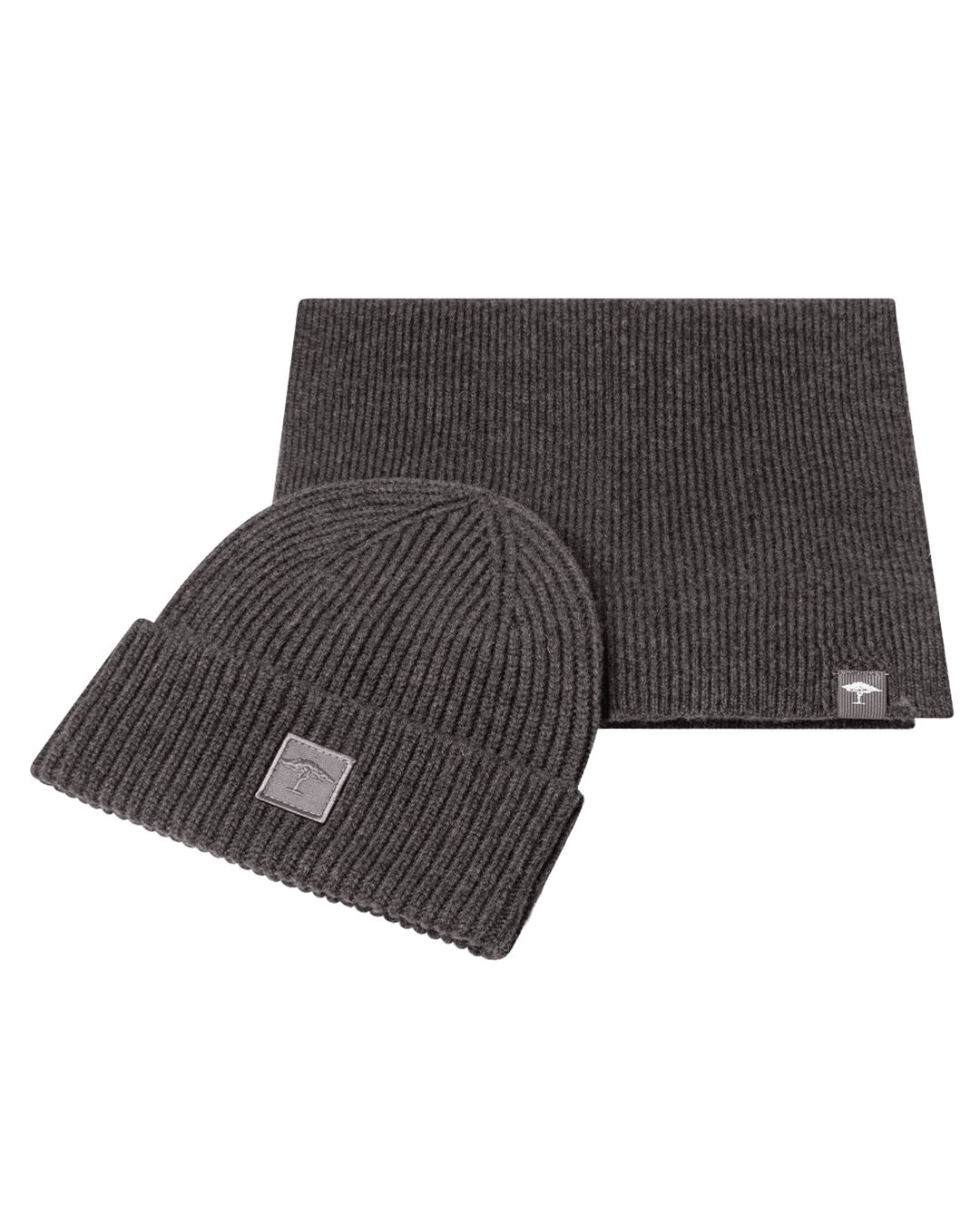 Fynch-Hatton Hats ONE Fynch-Hatton Charcoal Grey Beanie