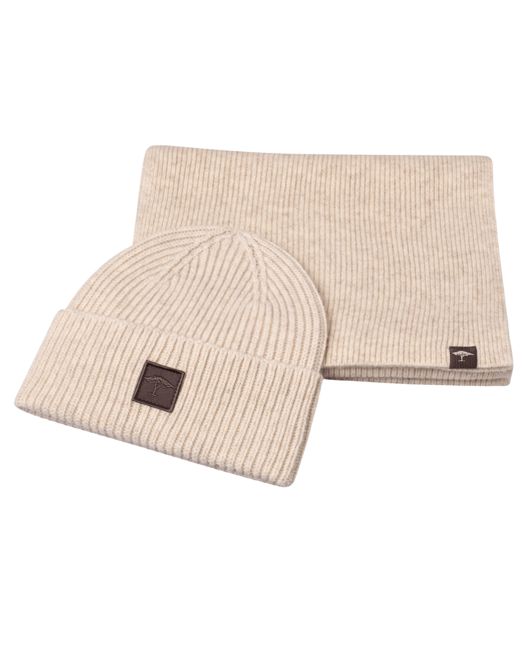 Fynch-Hatton Hats ONE Fynch-Hatton White Beanie