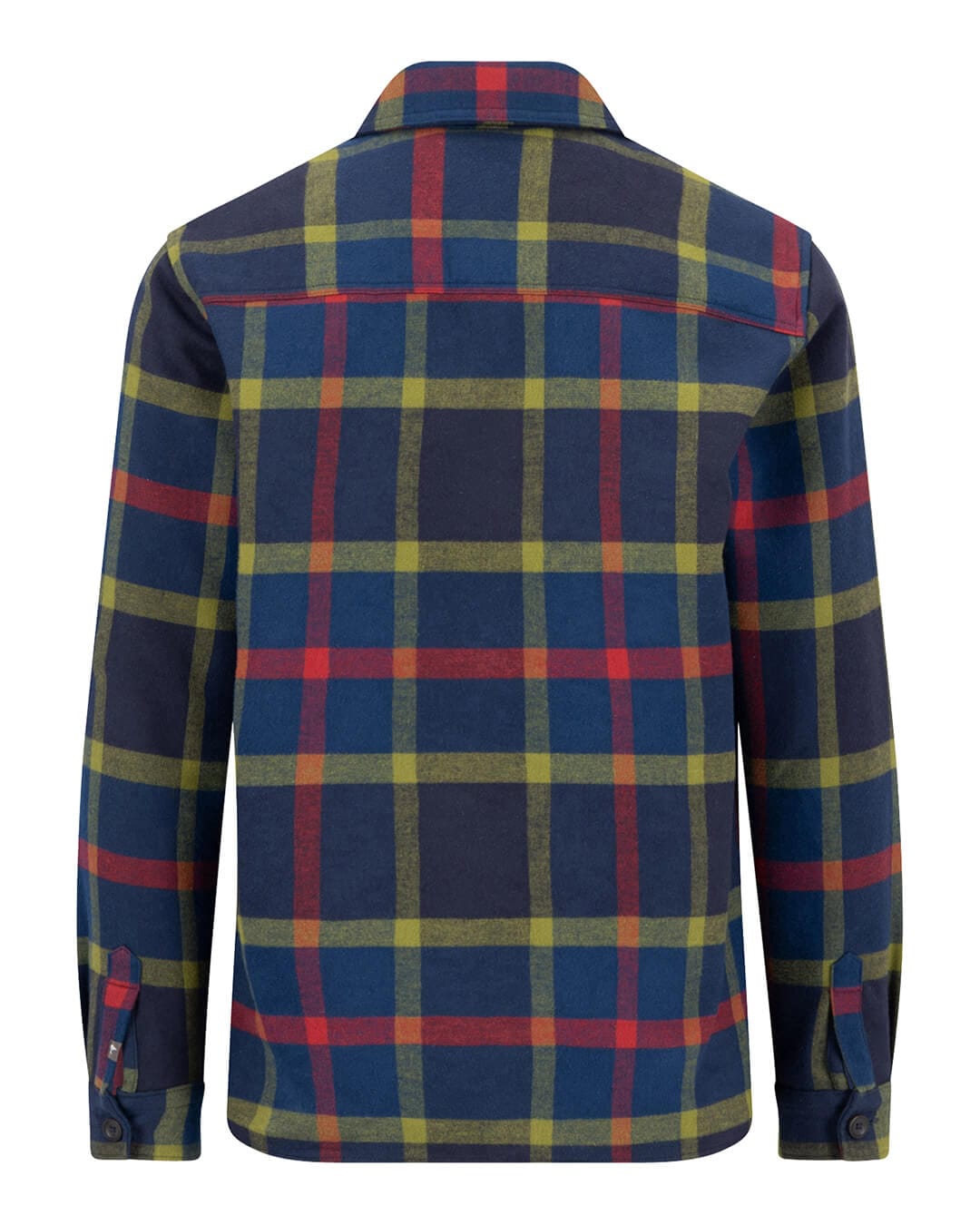 Fynch-Hatton Jackets Fynch-Hatton Navy Fynch-Hatton Flannel Check Overshirt Navy F685
