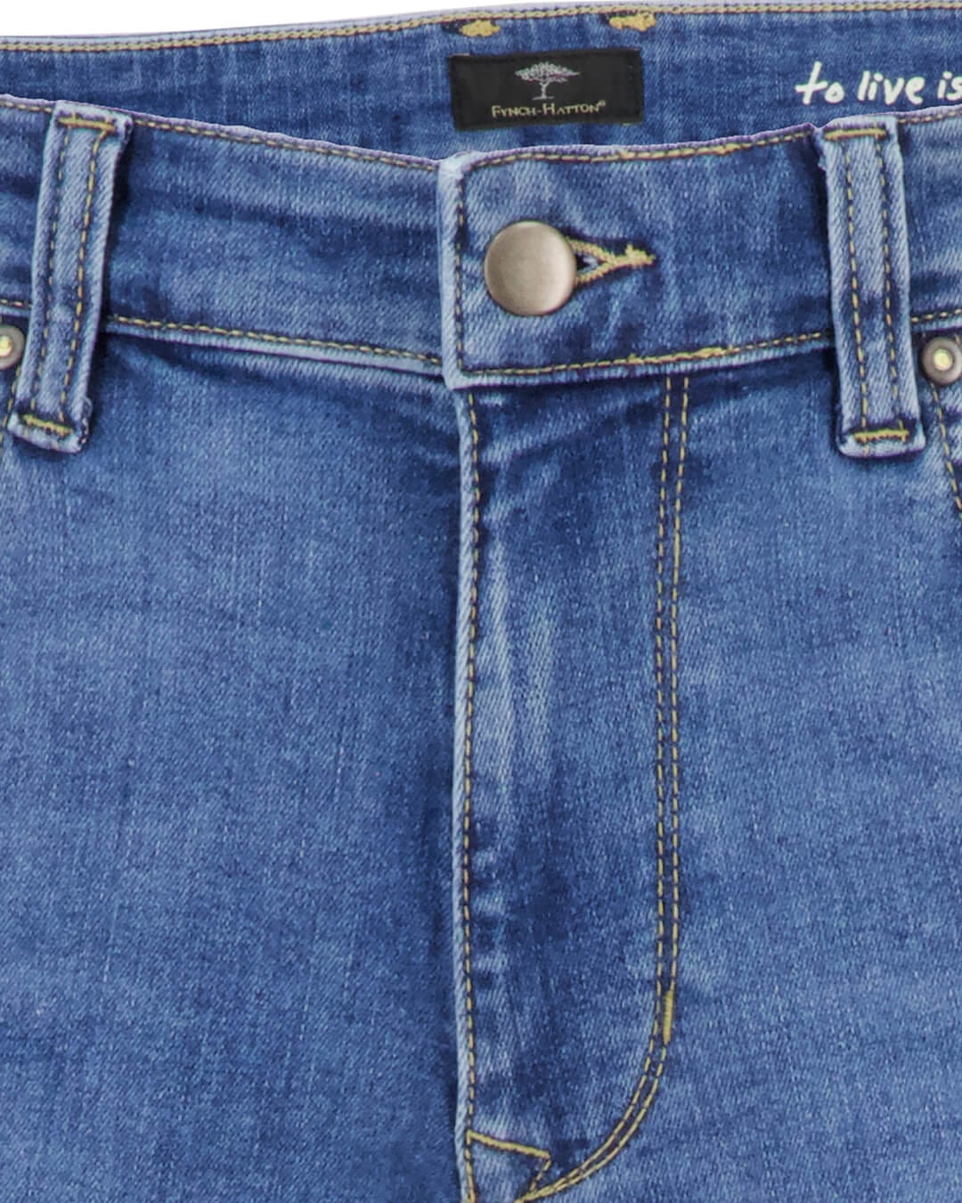 Fynch-Hatton Jeans 30 / Regular Fynch-Hatton Light Blue Tapered Slim Jeans