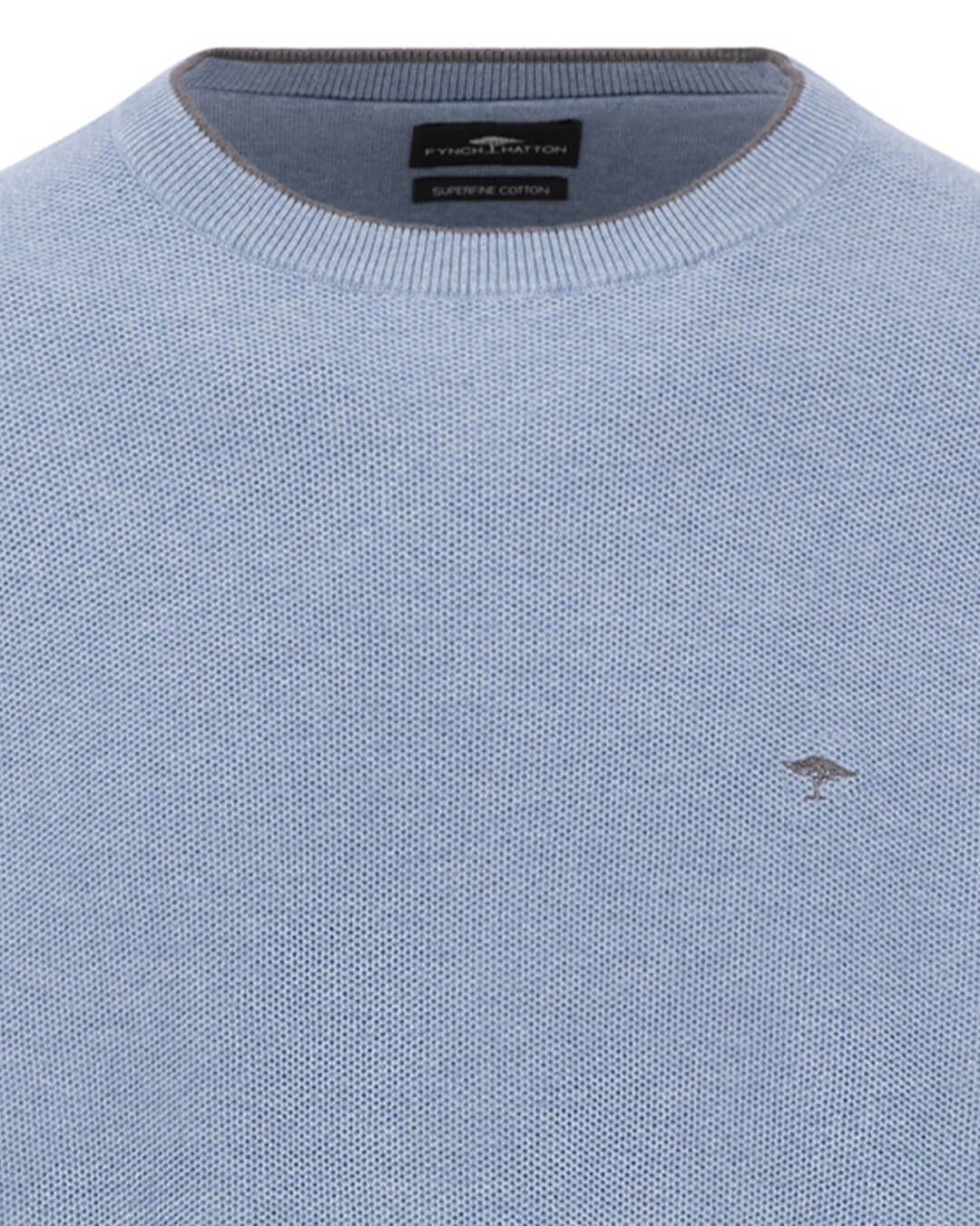 Fynch-Hatton Jumpers Fynch-Hatton Blue Fynch-Hatton Cn Structure Air Blue F660