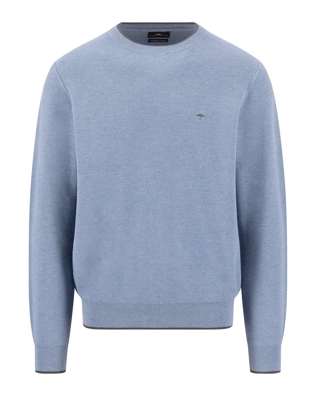 Fynch-Hatton Jumpers Fynch-Hatton Blue Fynch-Hatton Cn Structure Air Blue F660