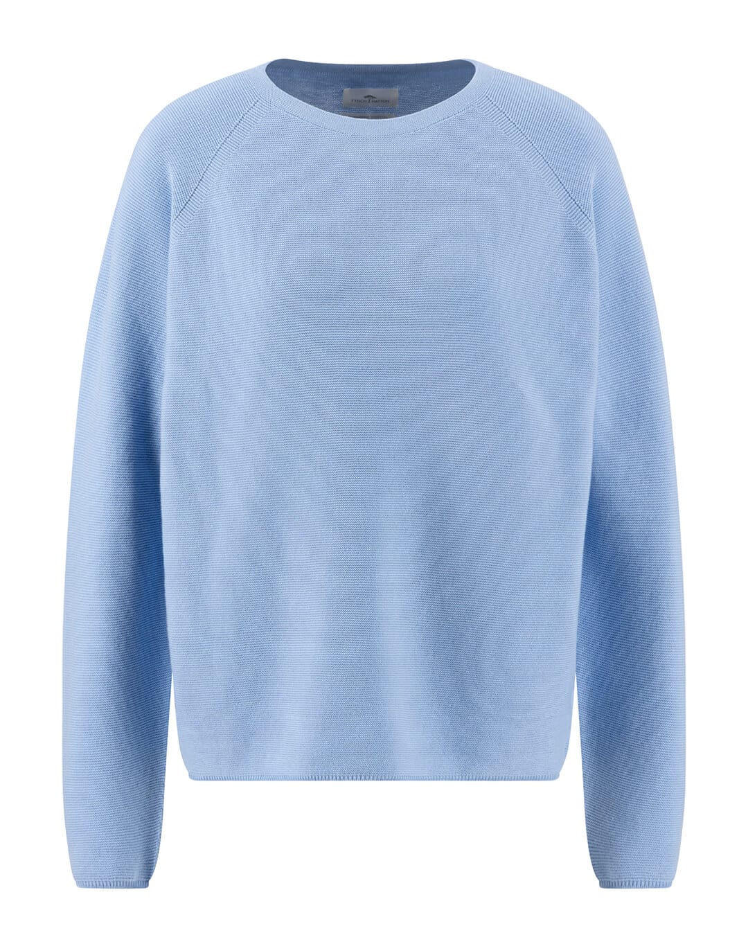 Fynch-Hatton Jumpers Fynch-Hatton Blue Fynch-Hatton Pullover Cn Fine Cotton Powder Blue F639