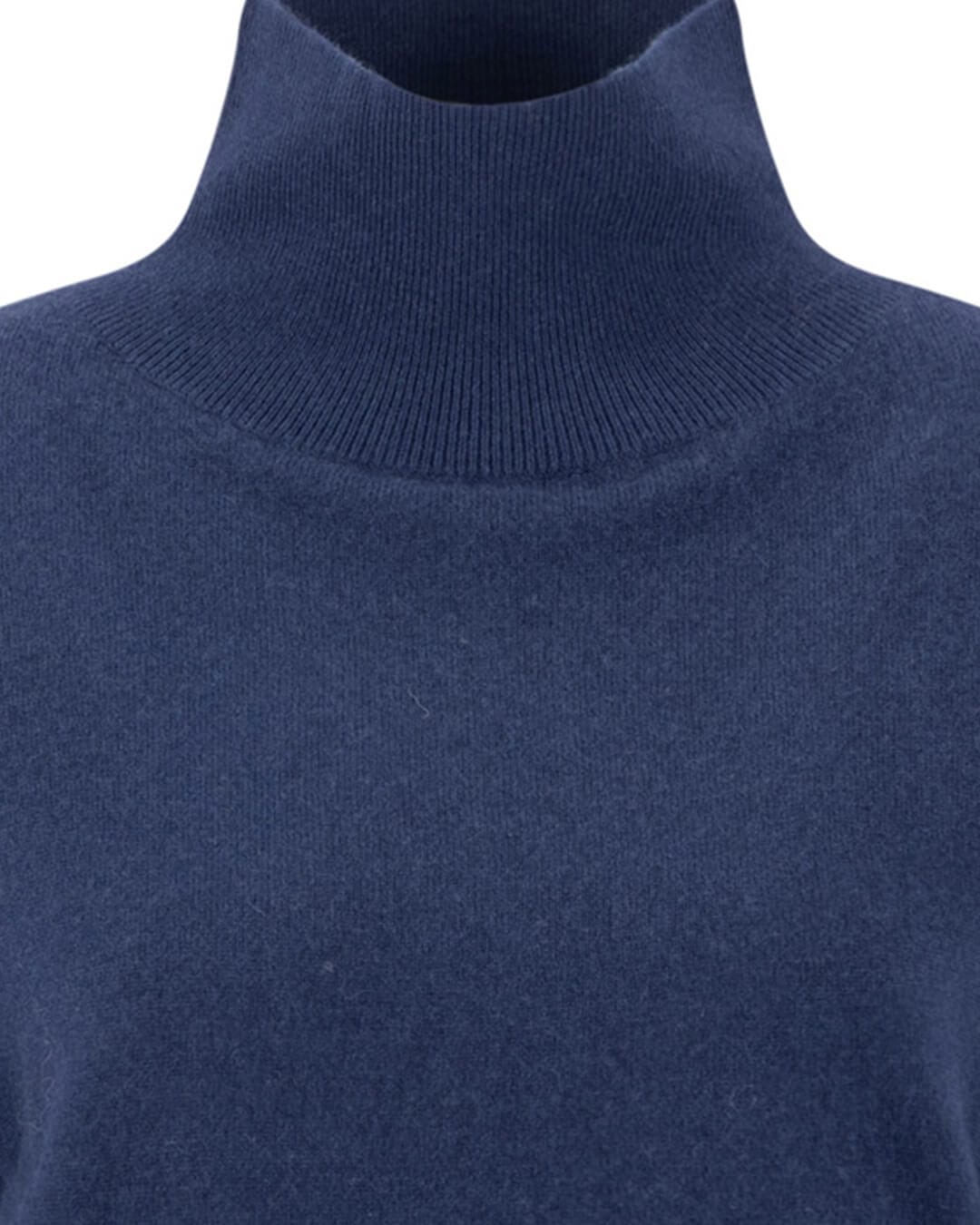 Fynch-Hatton Jumpers Fynch-Hatton Blue Fynch-Hatton Pullover Rollneck Wool Mix Galaxy Blue F694