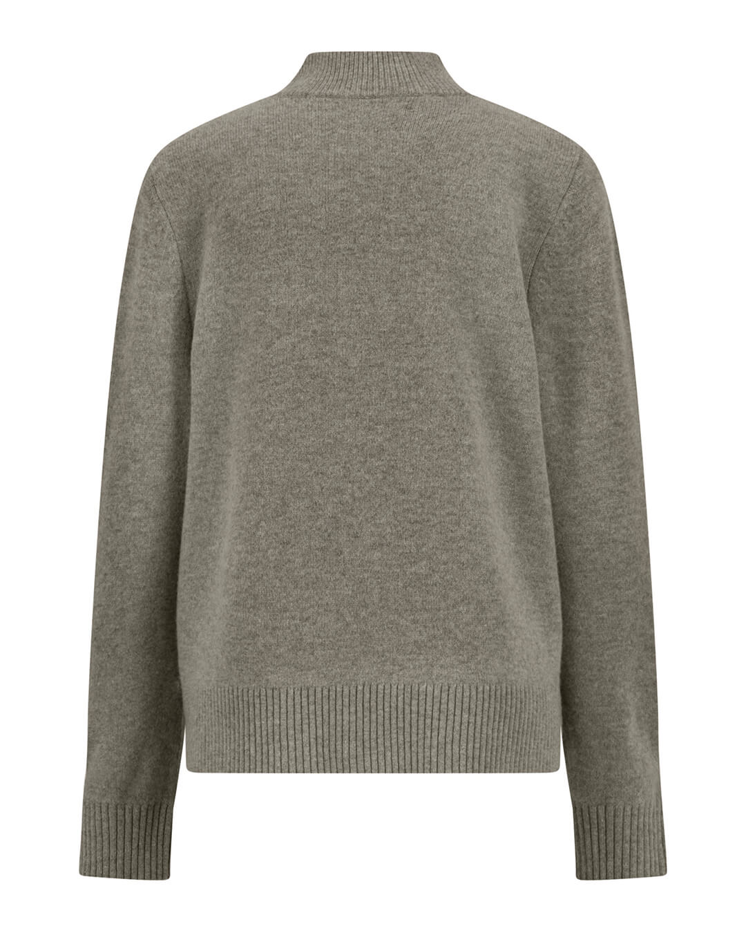 Fynch-Hatton Jumpers Fynch-Hatton Green Fynch-Hatton Pullover Button Sl Merinowool Rws Dusty Green F732