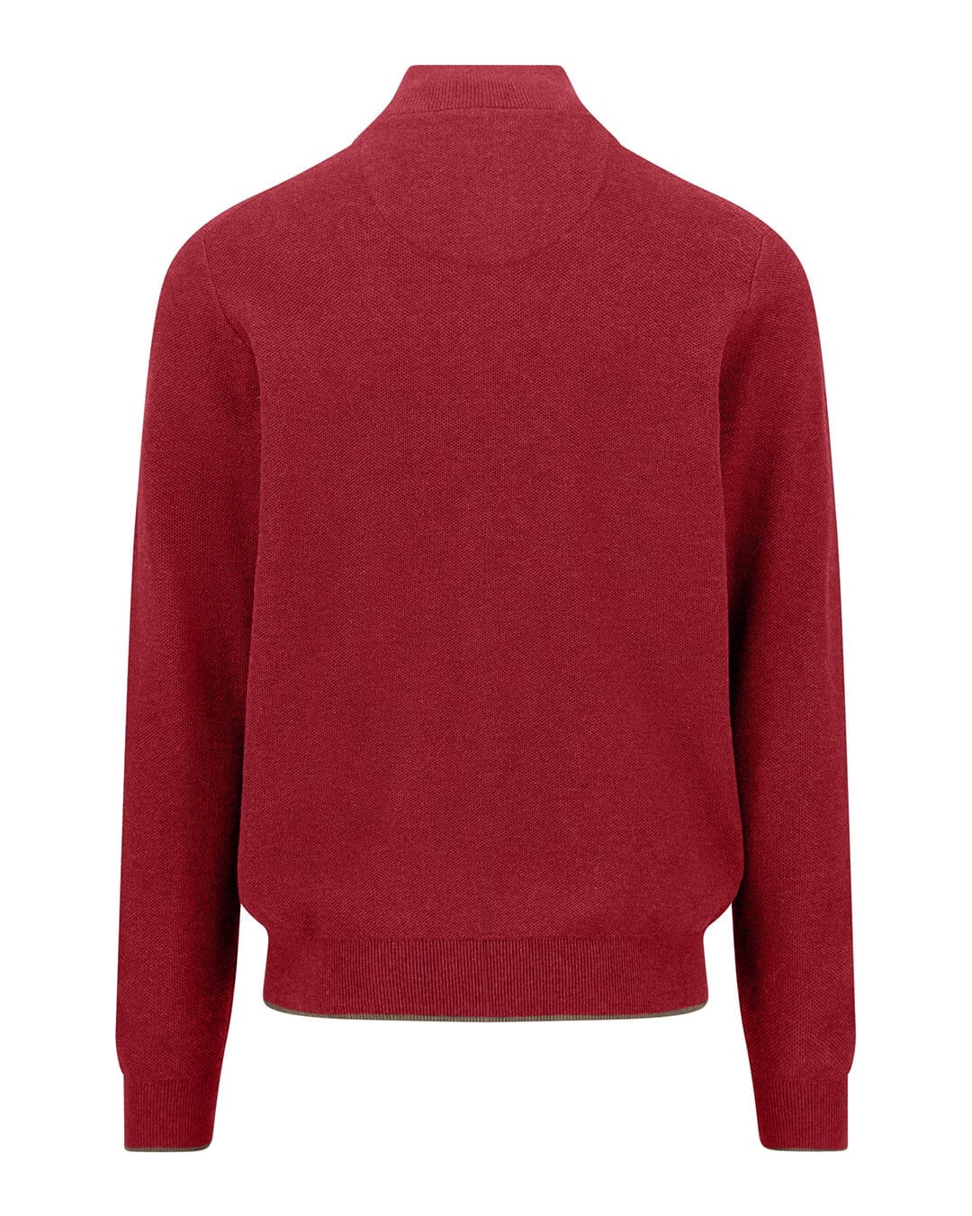 Fynch-Hatton Jumpers Fynch-Hatton Orange Fynch-Hatton Troyer Button Structure Brick F346