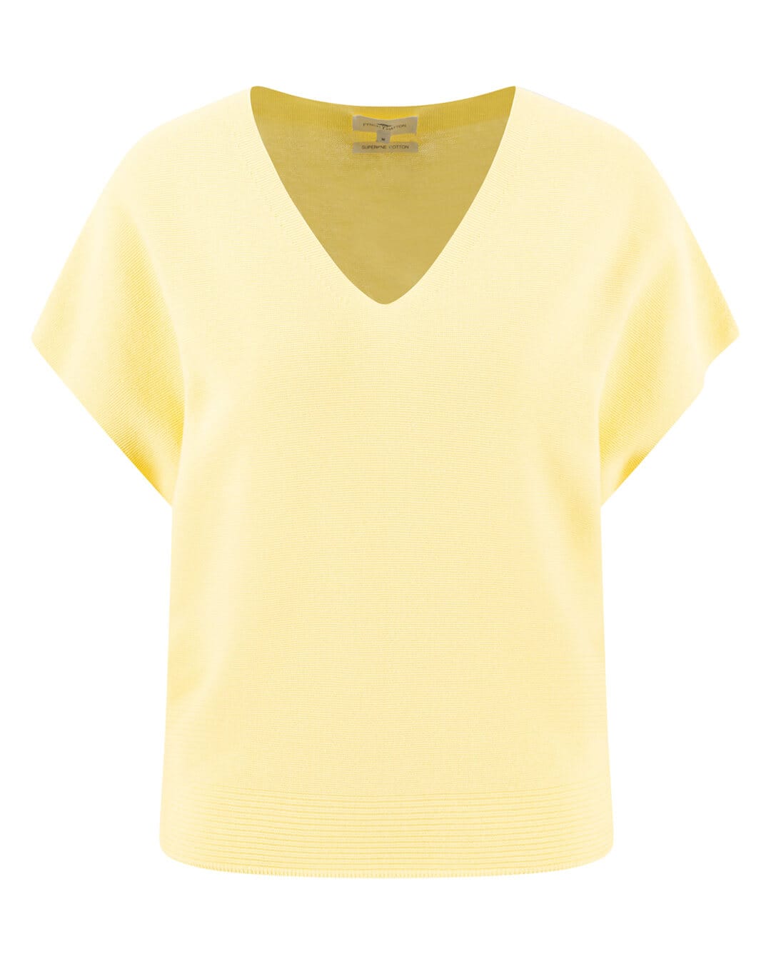 Fynch-Hatton Jumpers Fynch-Hatton Sleeveless Fine Cotton Sunbeam Yellow