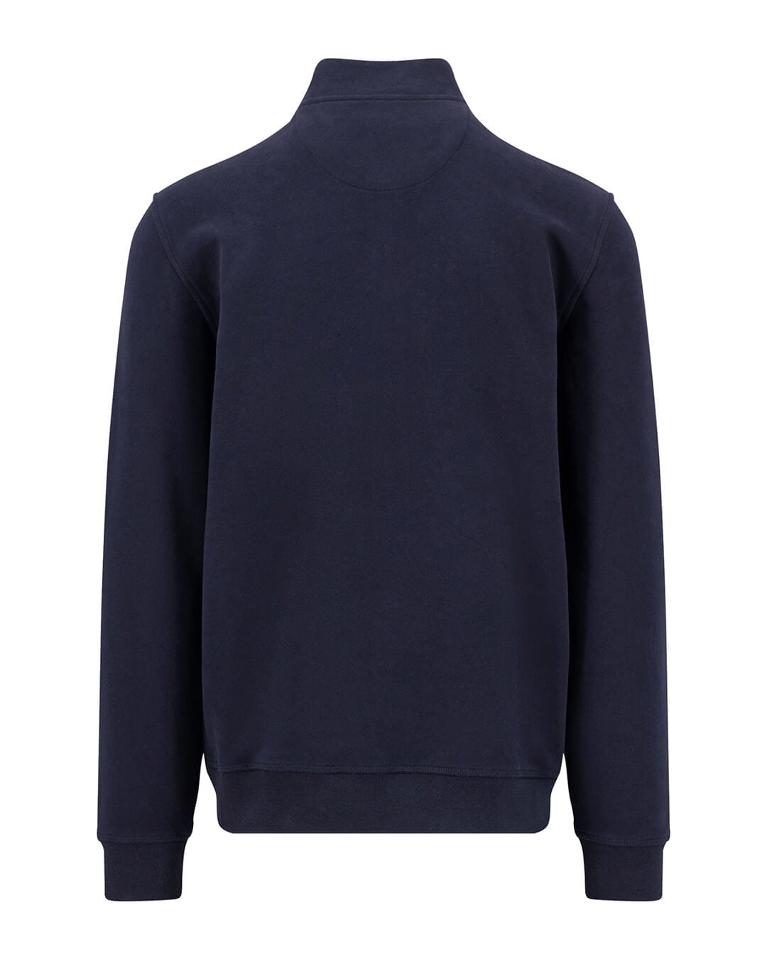Fynch-Hatton Jumpers Fynch-Hatton Sweat Stand-Up Cardigan Navy