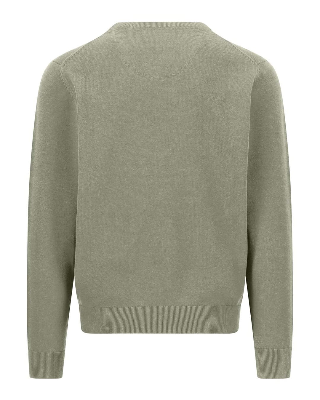 Fynch-Hatton Jumpers Fynch-Hatton Terracotta Superfine Crew Neck Jumper