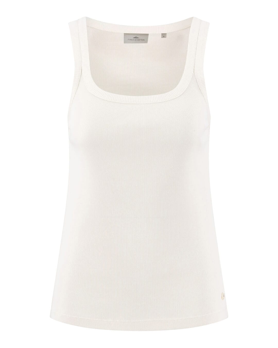 Fynch-Hatton Jumpers Fynch-Hatton Top Rib Milk