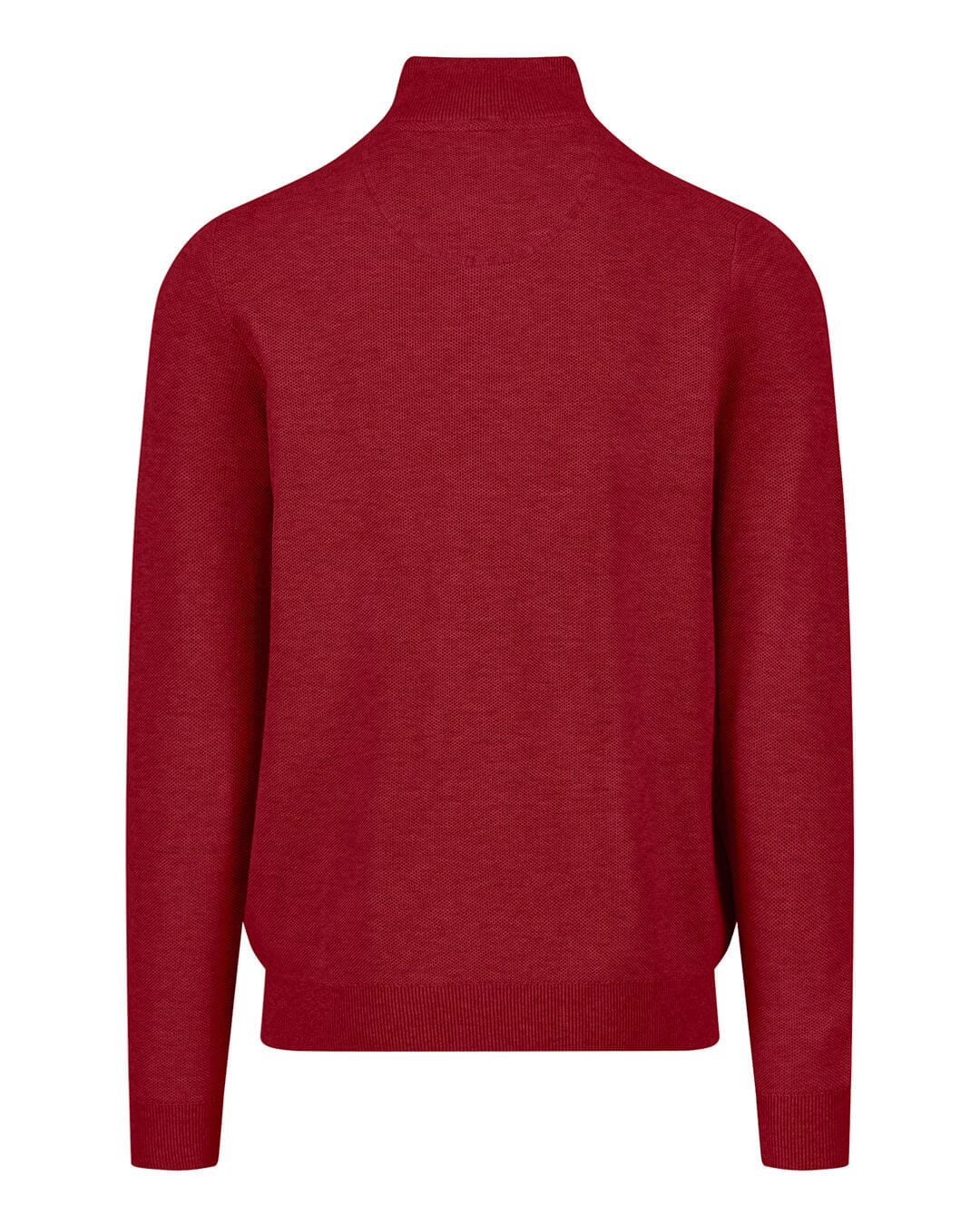Fynch-Hatton Jumpers TROYER-ZIP STRUCTURE RED F367