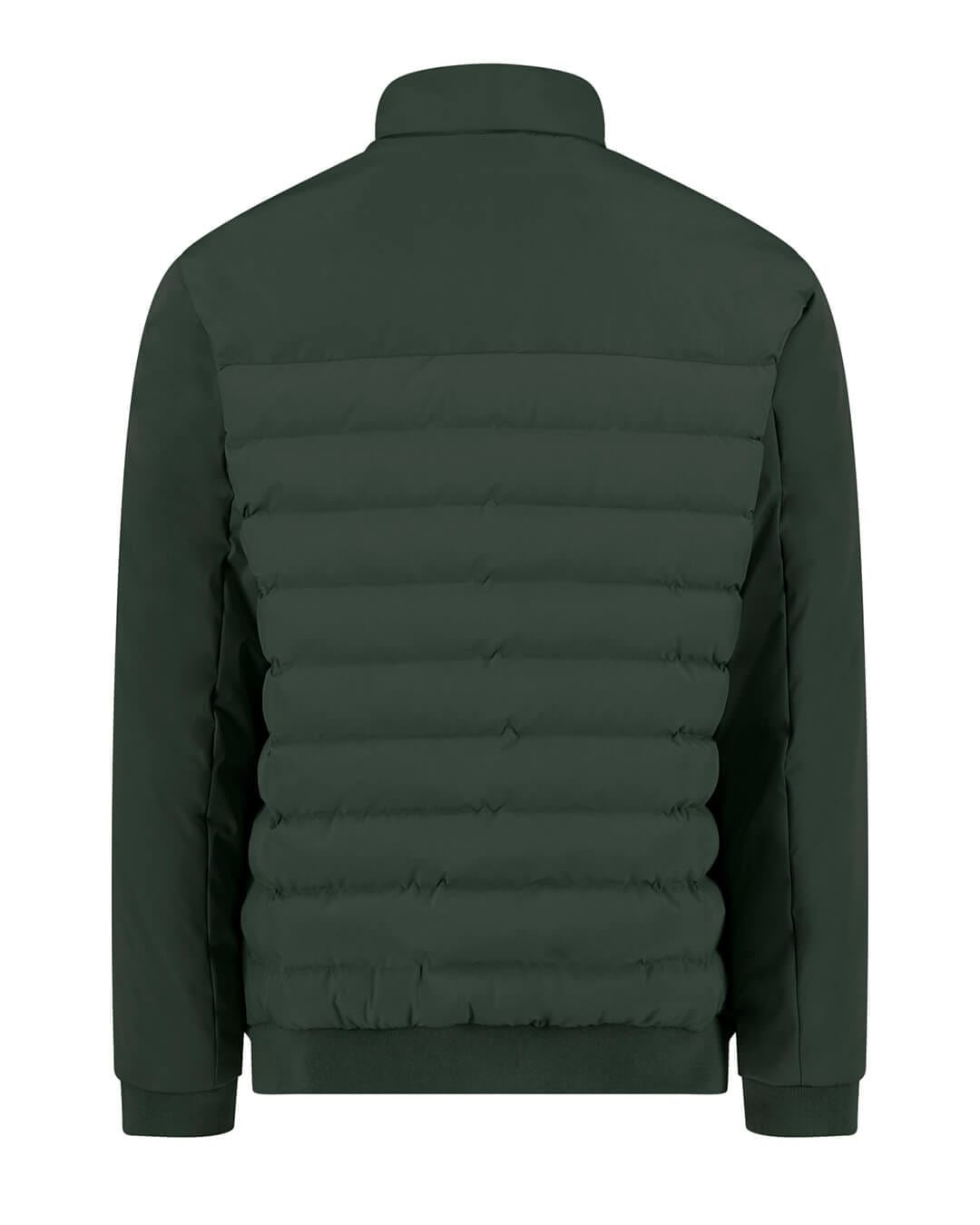 Fynch-Hatton Outerwear BASIC PUFFER HYBRID GRS GREEN F737