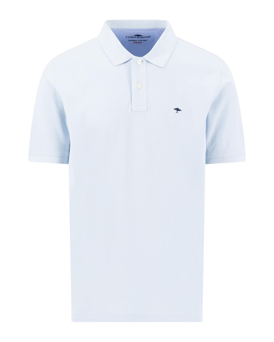 Fynch-Hatton Polo Shirts Fynch-Hatton Basic Polo Premium Cotton Horizon