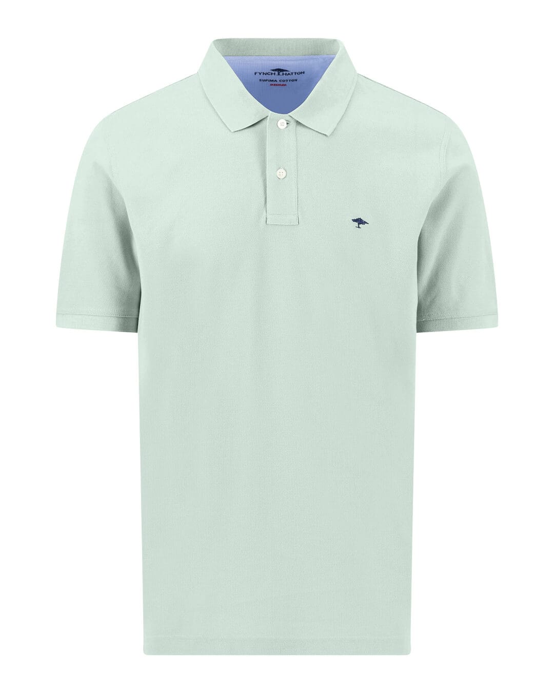 Fynch-Hatton Polo Shirts Fynch-Hatton Basic Polo Premium Cotton Mint