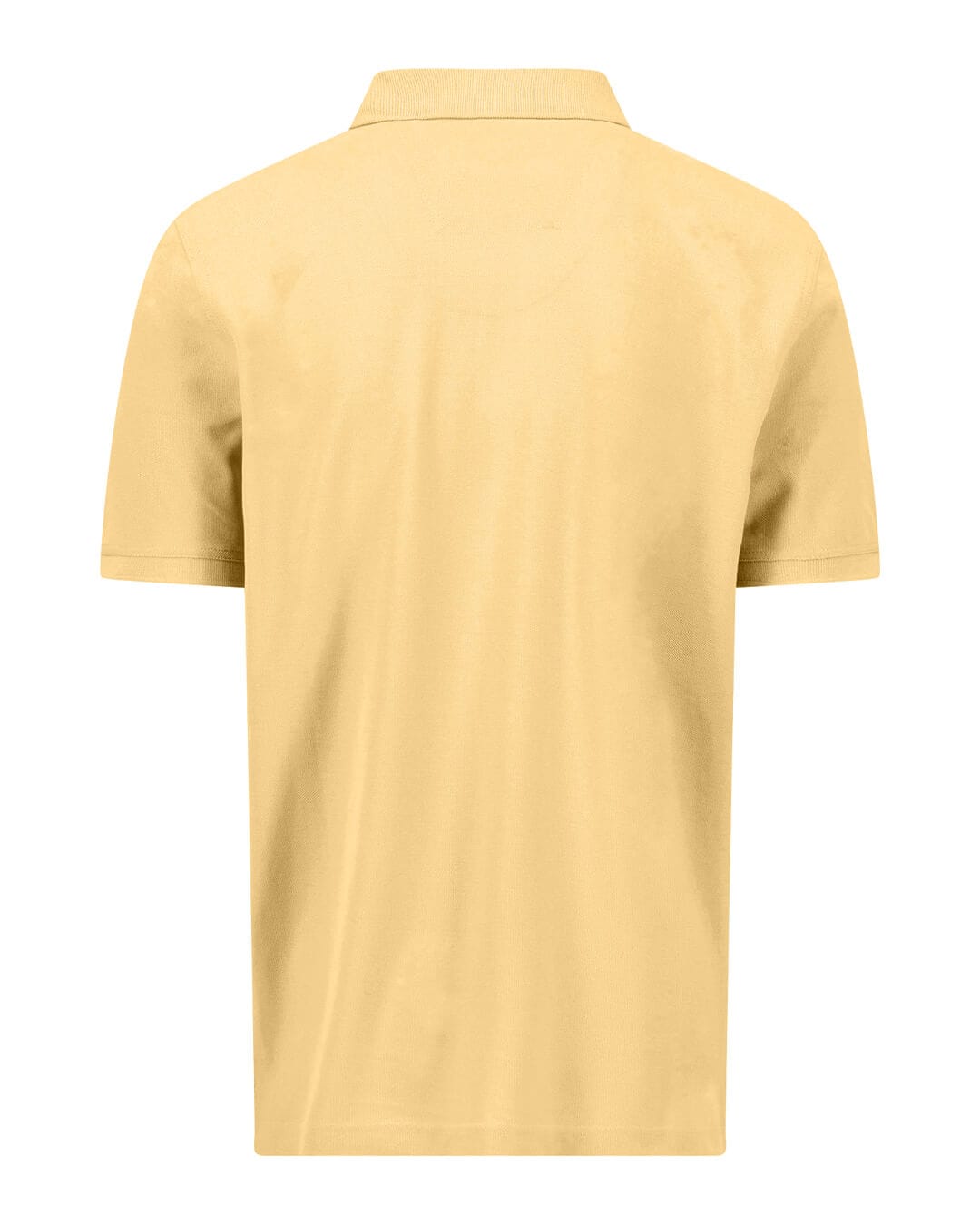 Fynch-Hatton Polo Shirts Fynch-Hatton Basic Polo Premium Cotton Pale Yellow