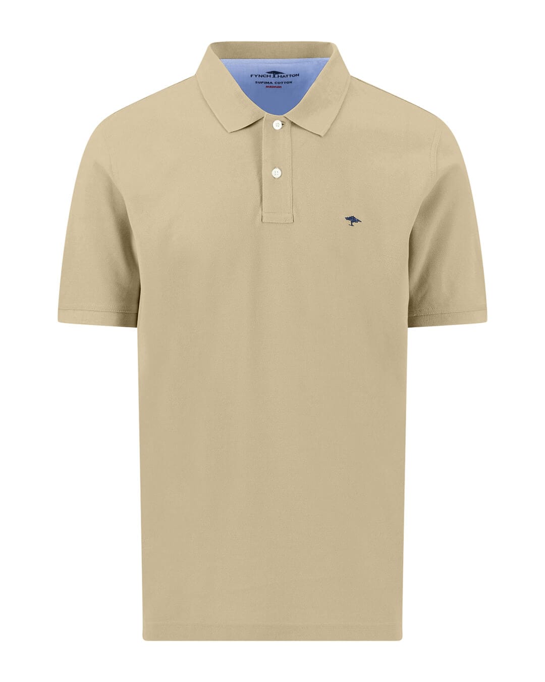 Fynch-Hatton Polo Shirts Fynch-Hatton Basic Polo Premium Cotton Pistachio