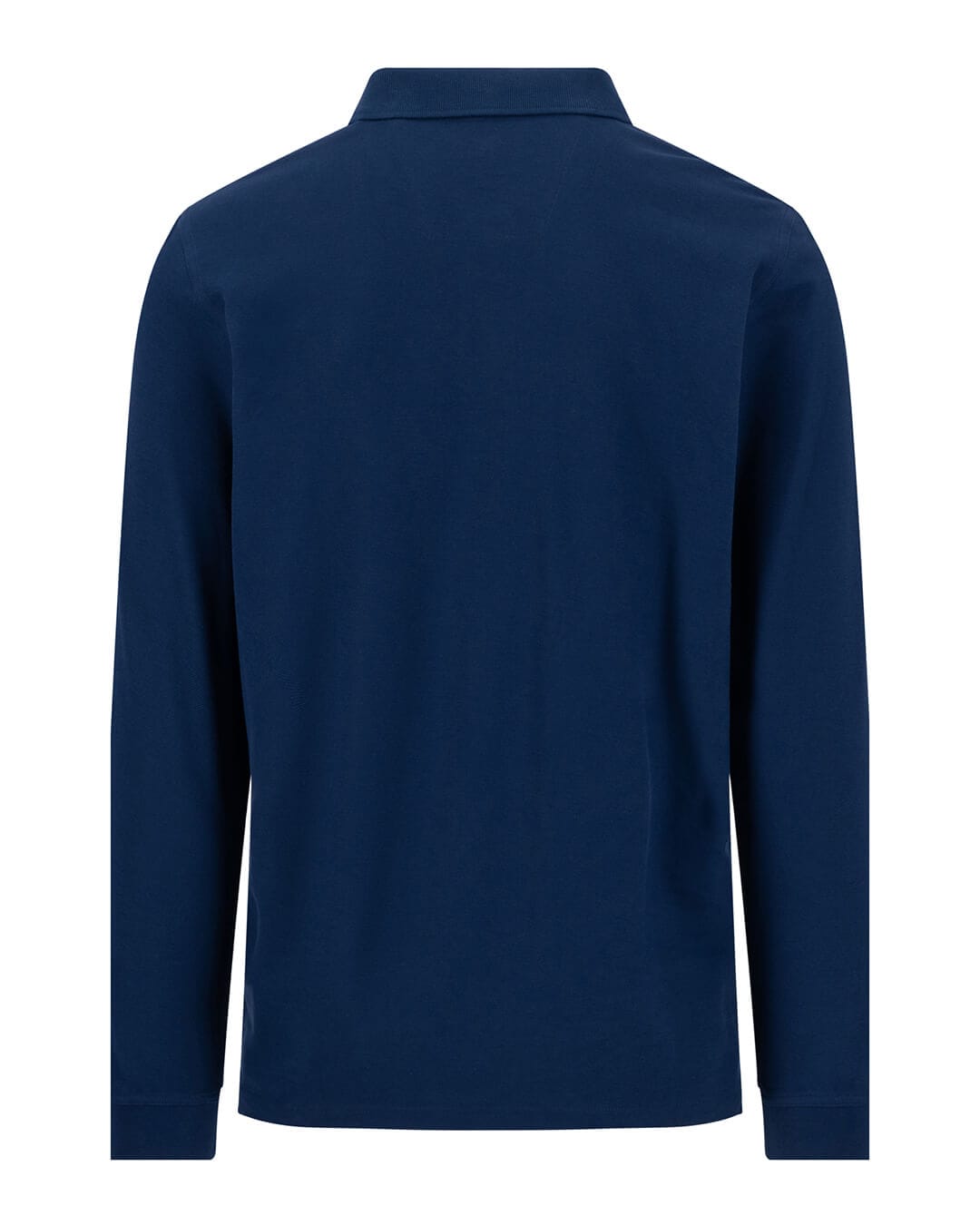 Fynch-Hatton Polo Shirts Fynch-Hatton Blue Fynch-Hatton Polo Ls Premium Cotton Ink Blue F661