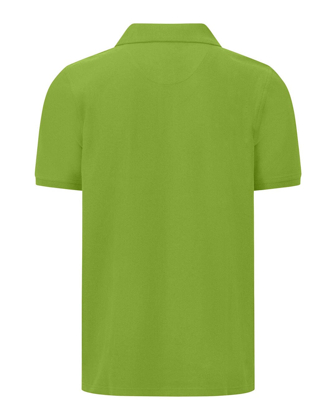 Fynch-Hatton Polo Shirts Fynch-Hatton Green Basic Supima Cotton Polo Shirt