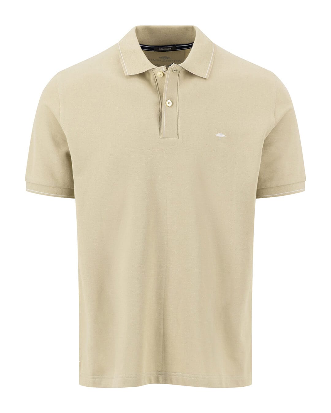 Fynch-Hatton Polo Shirts Fynch-Hatton Polo Modern Fit Premium Cotton Pistachio