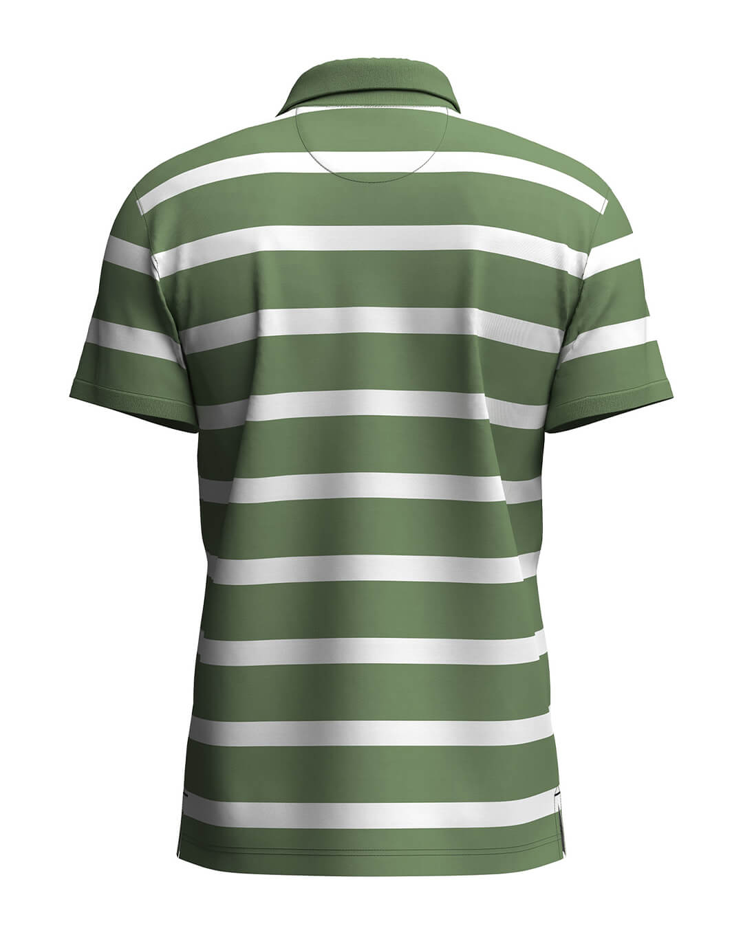 Fynch-Hatton Polo Shirts Fynch-Hatton Polo Striped Premium Cotton Avocado