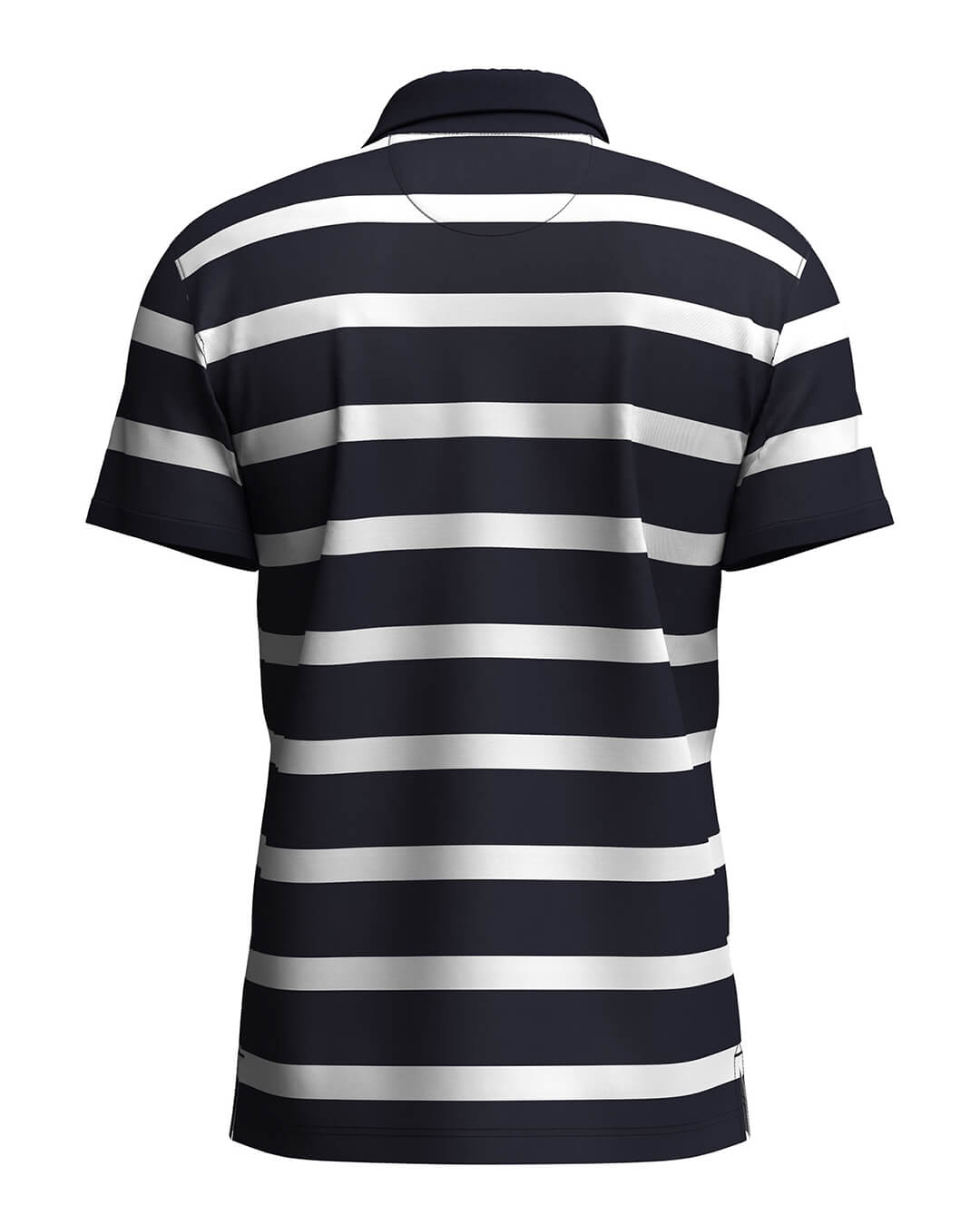 Fynch-Hatton Polo Shirts Fynch-Hatton Polo Striped Premium Cotton Navy
