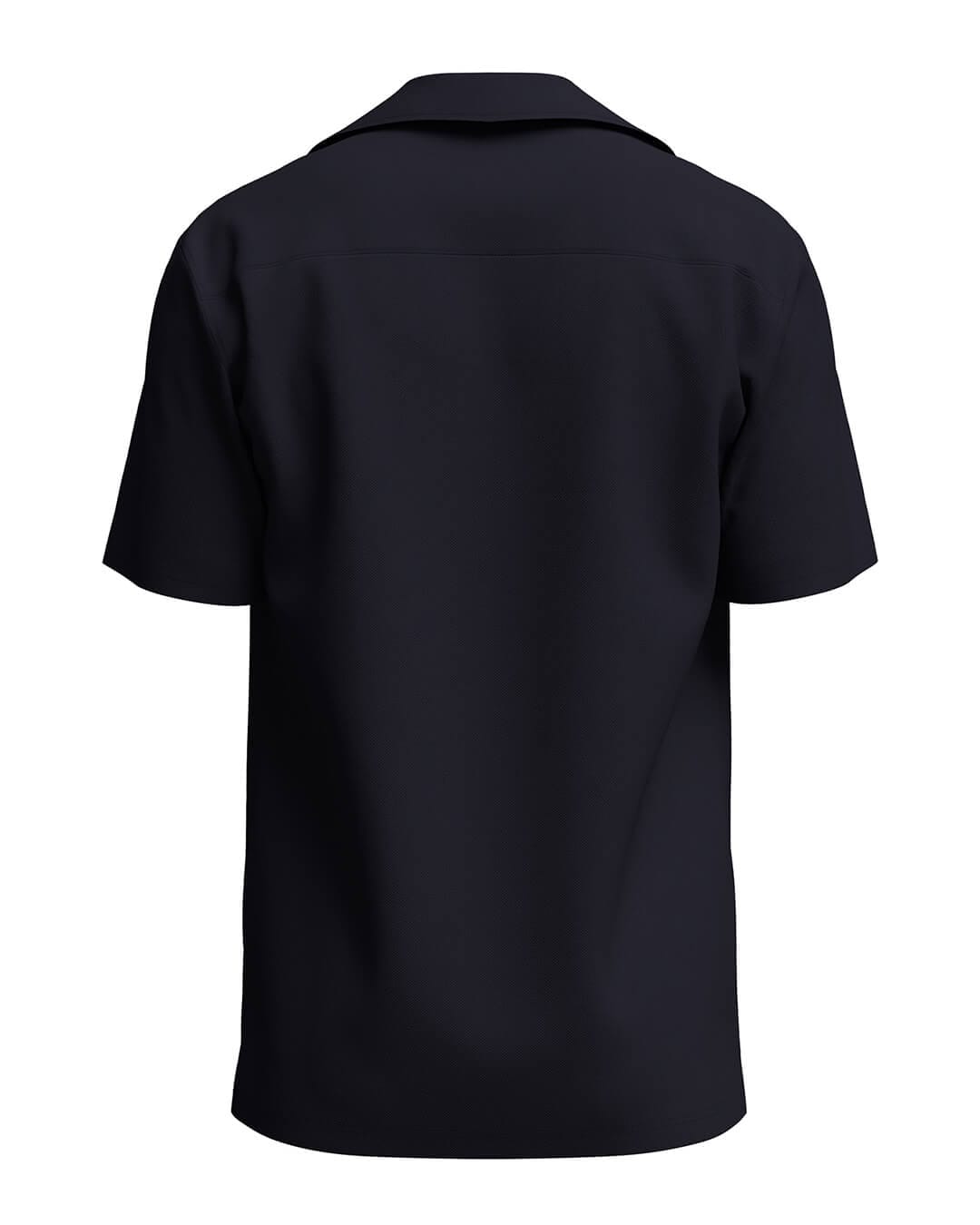Fynch-Hatton Polo Shirts Fynch-Hatton Resortshirt Premium Cotton Navy