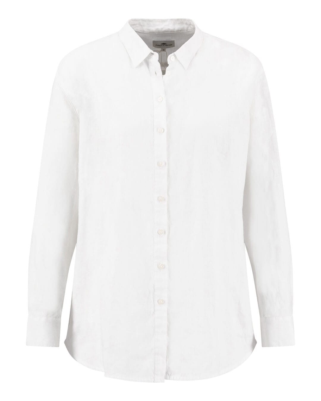 Fynch-Hatton Shirts Fynch-Hatton Blouse Linen Chambray Milk