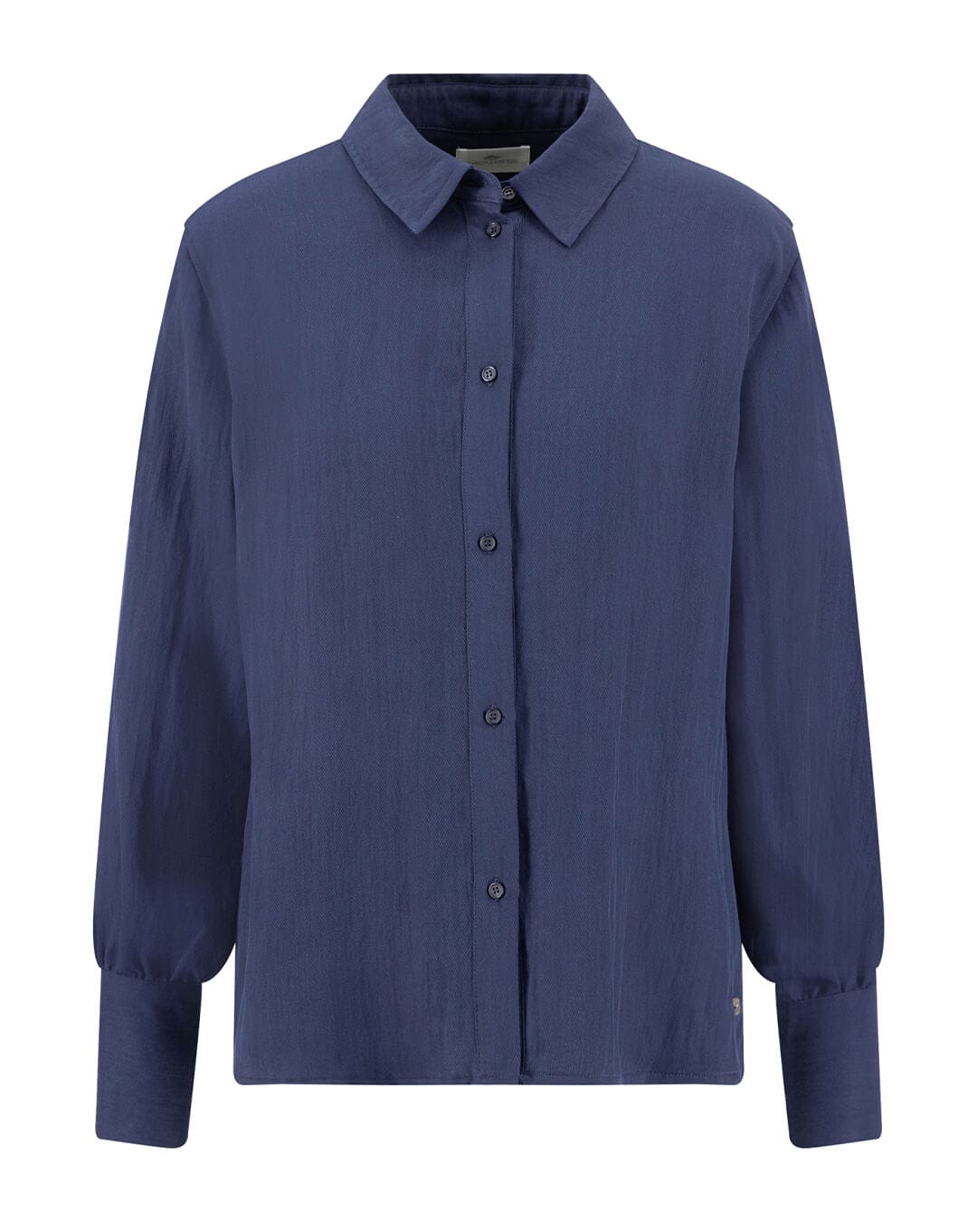 Fynch-Hatton Shirts Fynch-Hatton Blouse Softtwill Galaxy Blue