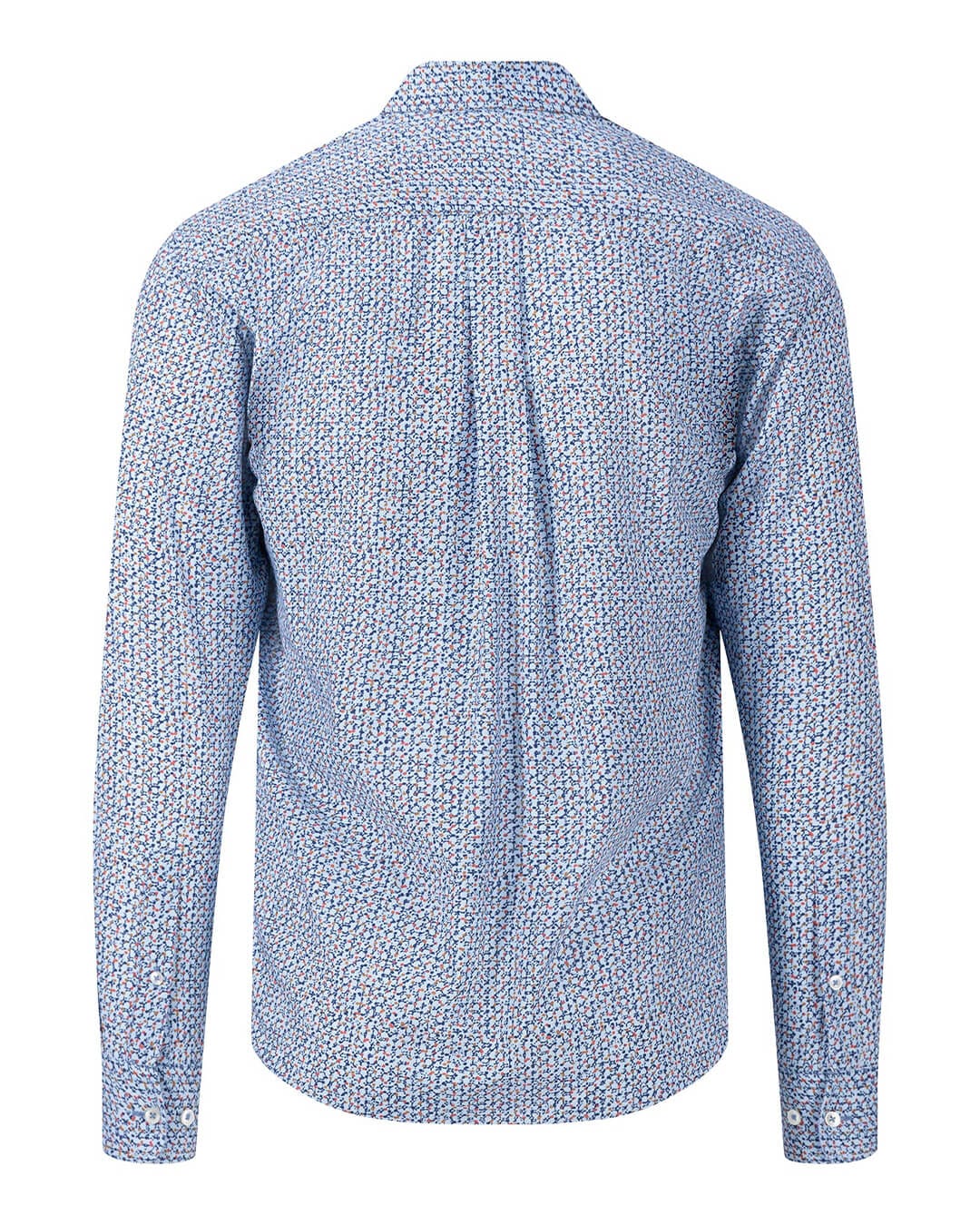 Fynch-Hatton Shirts Fynch-Hatton Blue Modern Prints Shirt