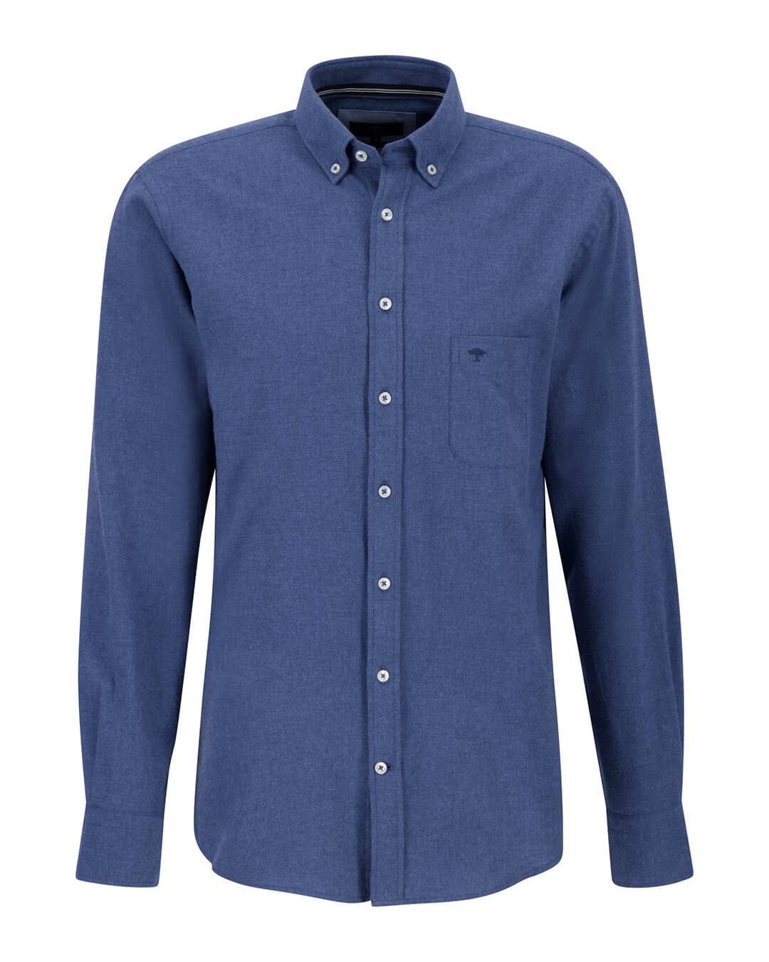 Fynch-Hatton Shirts Fynch-Hatton Blue Premium Flannel Shirt
