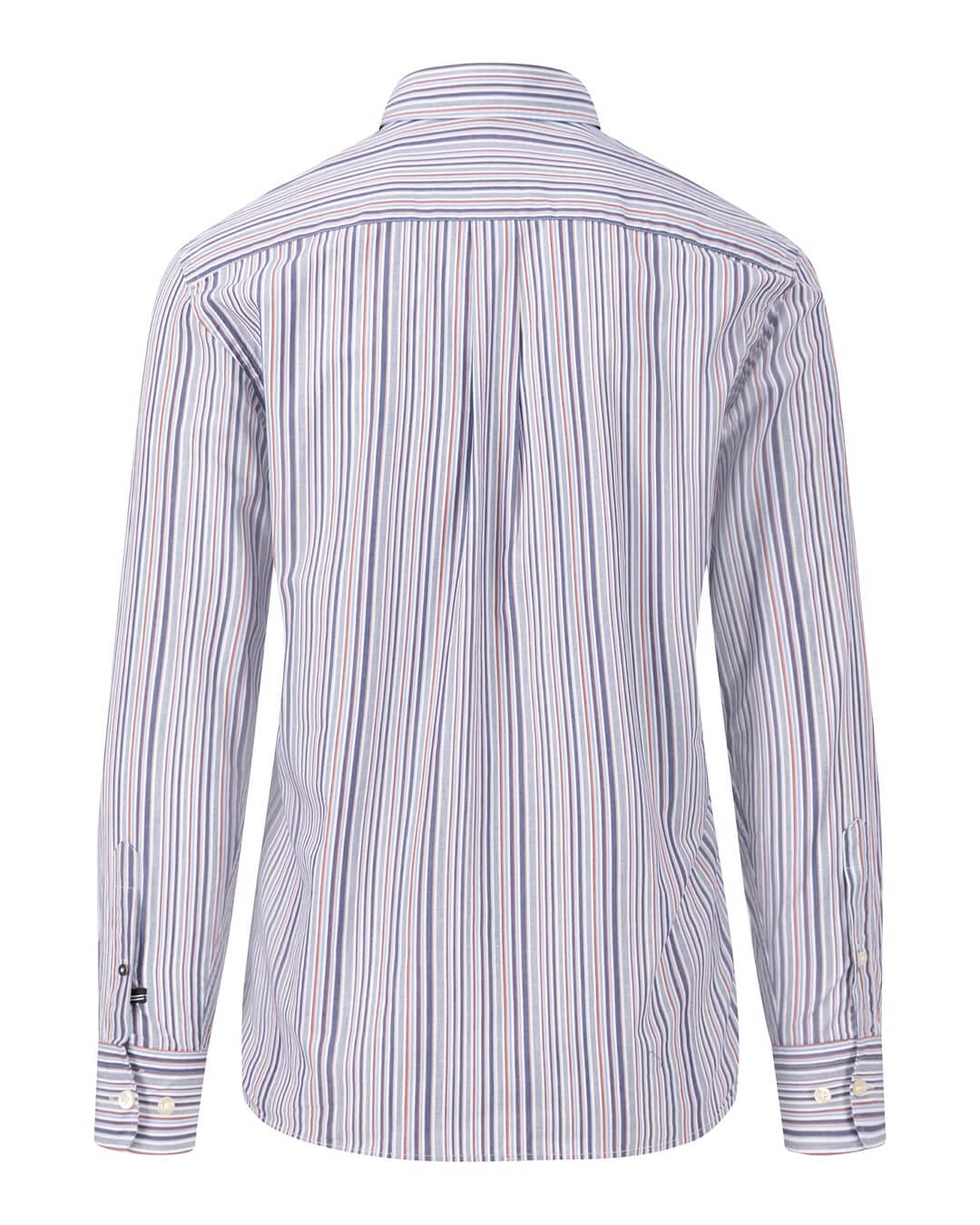 Fynch-Hatton Shirts Fynch-Hatton Blue Striped And Checked Shirt