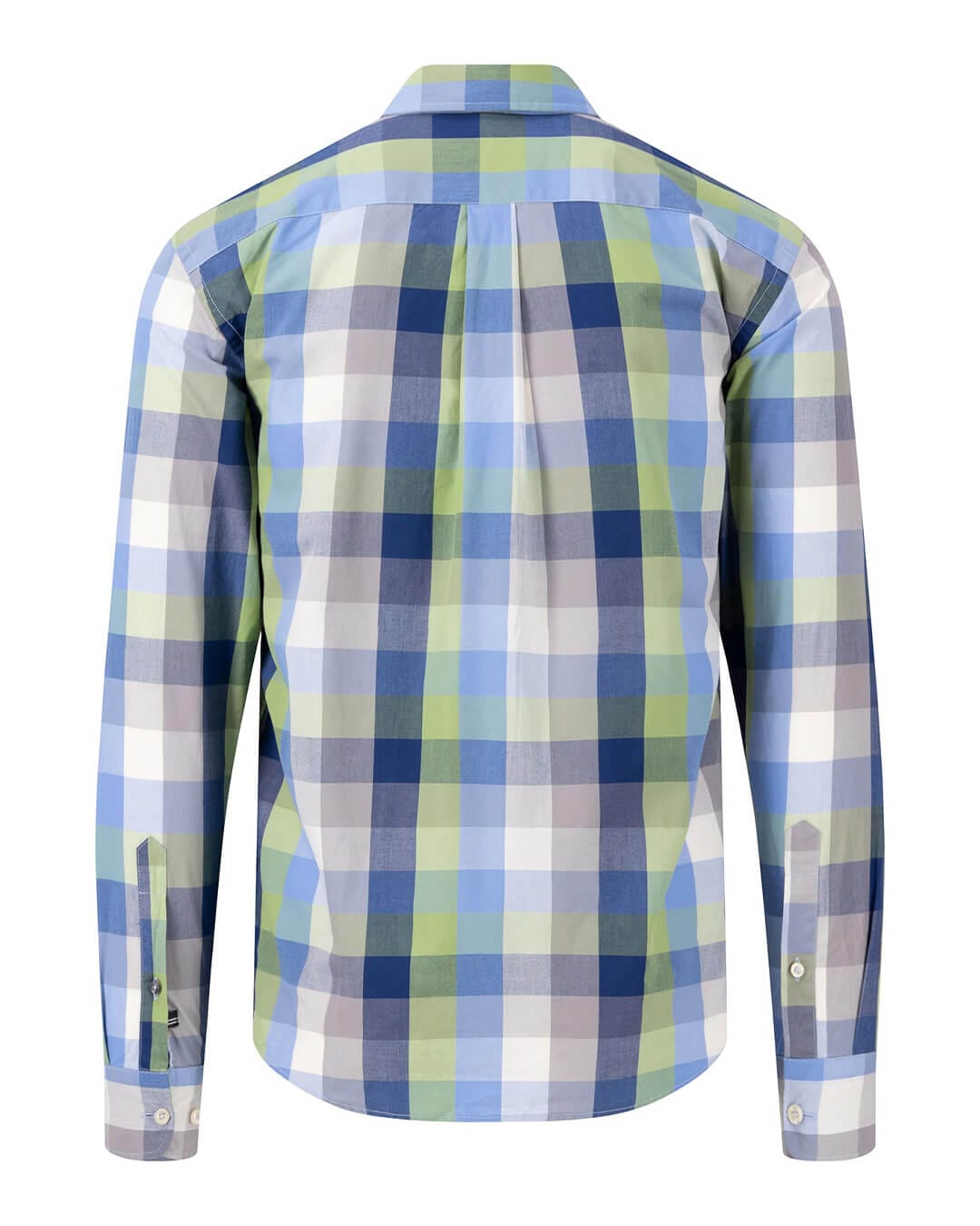 Fynch-Hatton Shirts Fynch-Hatton Green Colourful Checked Shirt