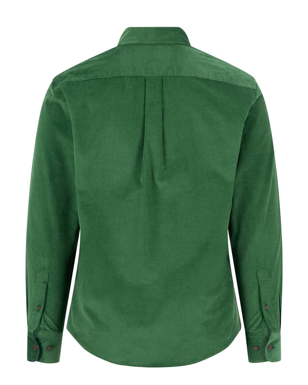 Fynch-Hatton Shirts Fynch-Hatton Green Corduroy Bd Ls Shirt