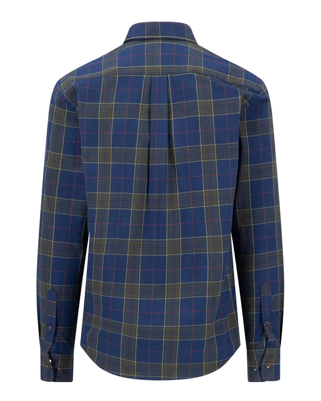 Fynch-Hatton Shirts Fynch-Hatton Navy Fynch-Hatton Dark Check Bd Ls Navy F685