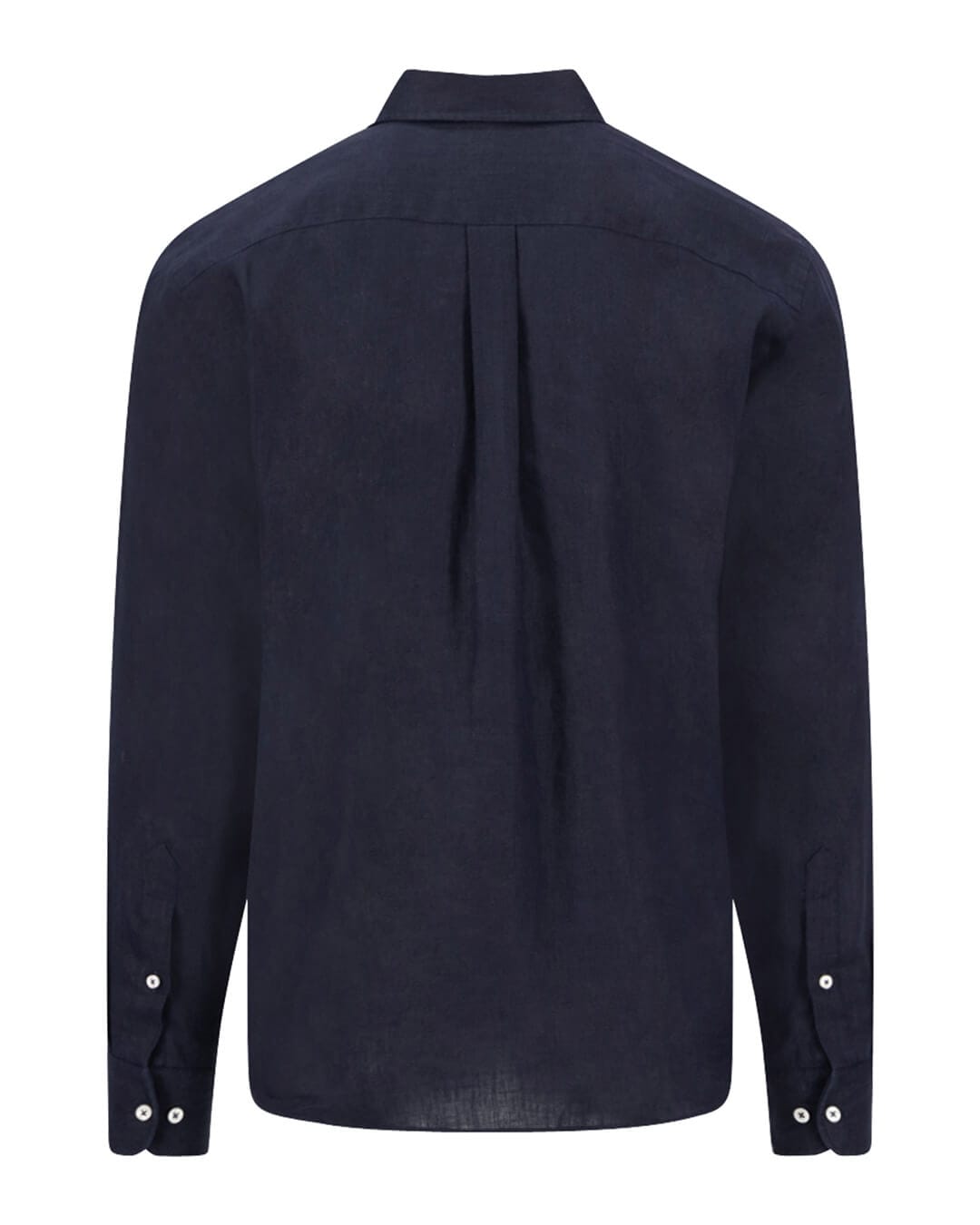 Fynch-Hatton Shirts Fynch-Hatton Premium Linen Bd Ls Navy