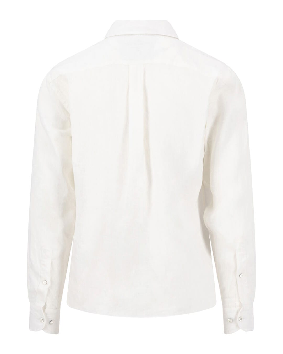 Fynch-Hatton Shirts Fynch-Hatton Premium Linen Bd Ls White