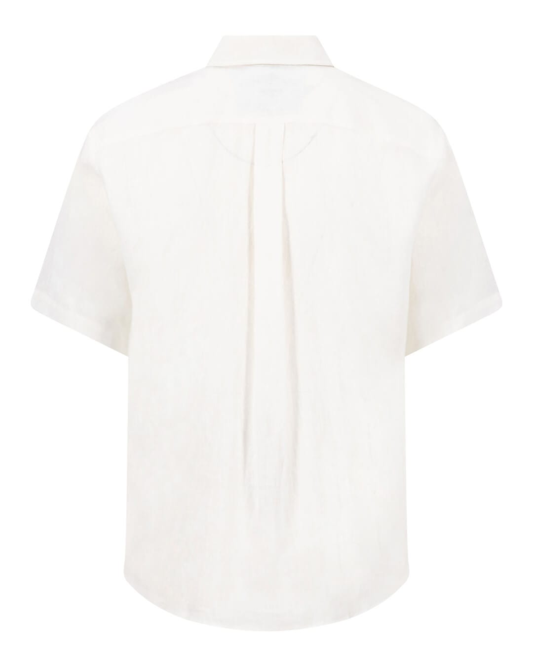 Fynch-Hatton Shirts Fynch-Hatton Premium Linen Bd Ss White