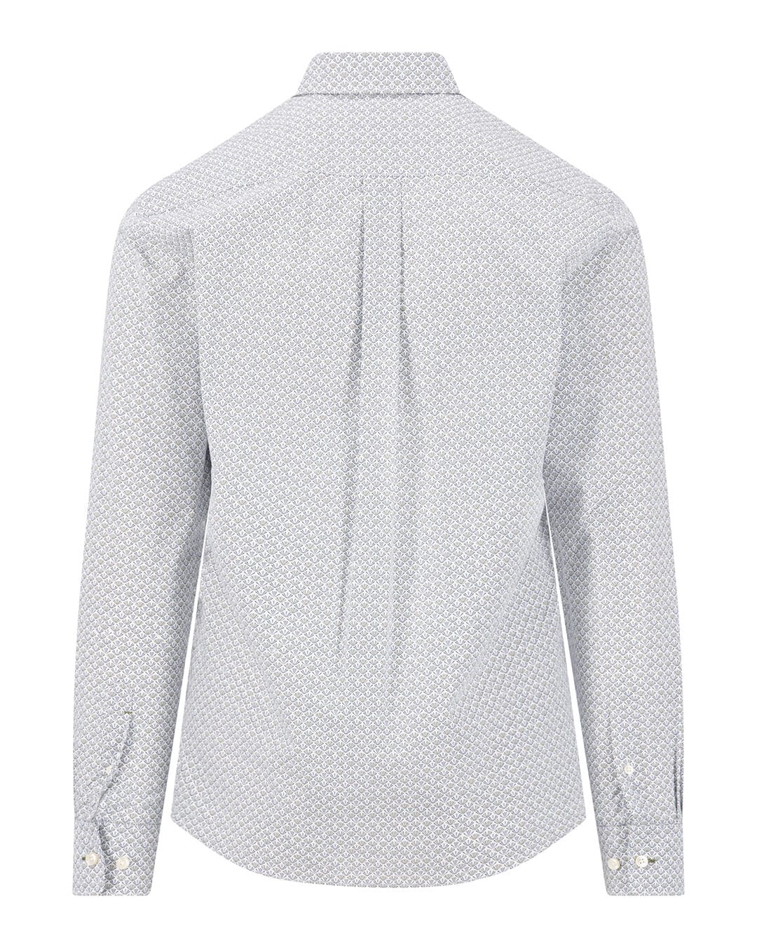 Fynch-Hatton Shirts Fynch-Hatton Terracotta Corduroy Check Button-Down Long Sleeve Shirt