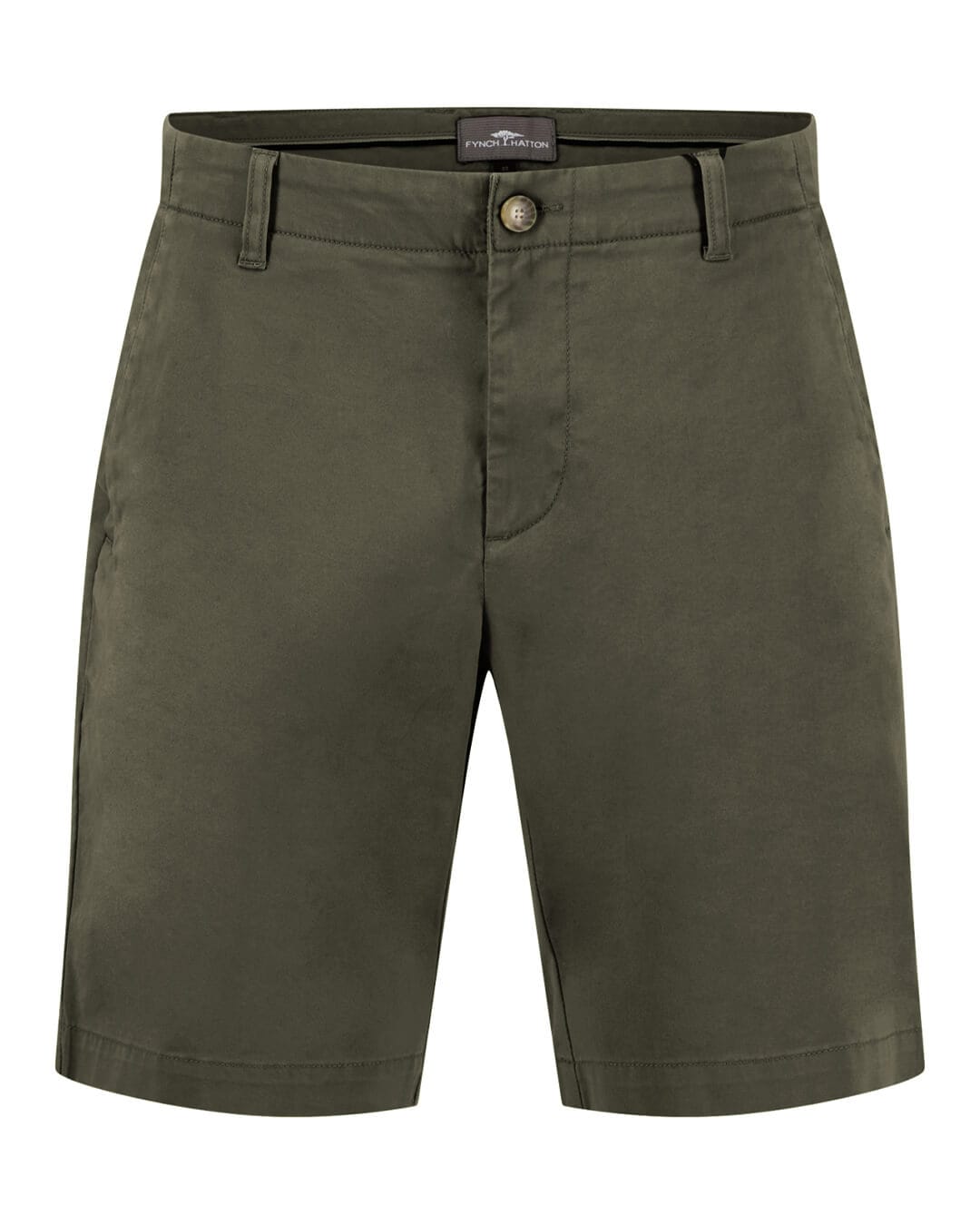 Fynch-Hatton Shorts Fynch-Hatton Summer Stretch Bermuda Dark Khaki