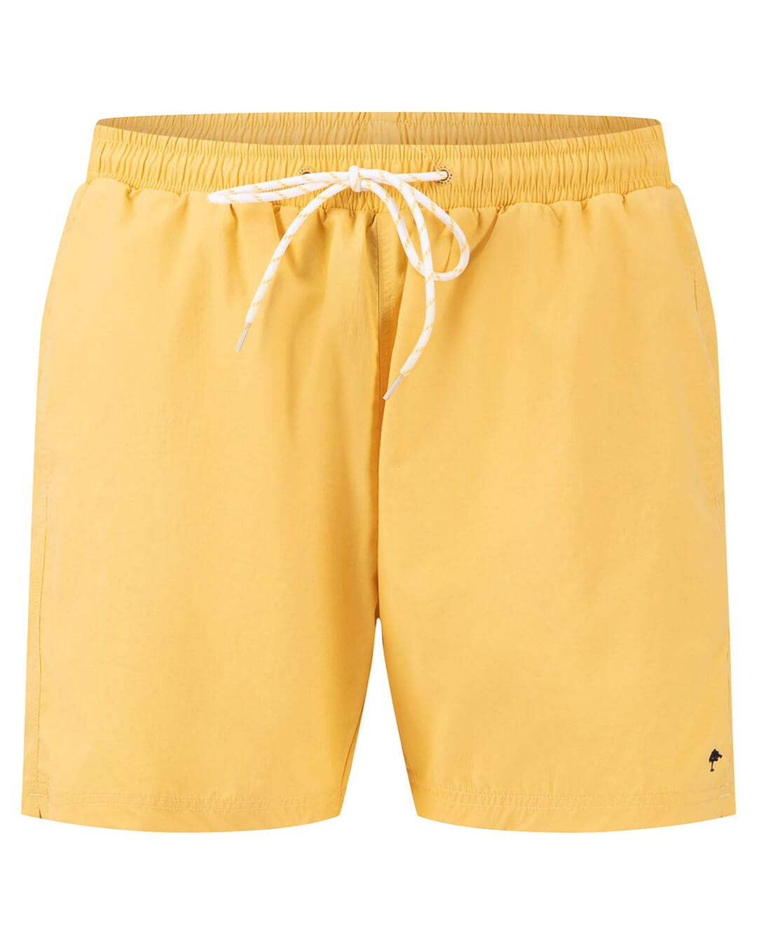 Fynch-Hatton Swimwear Fynch-Hatton Solid Yellow Plain Swimshorts