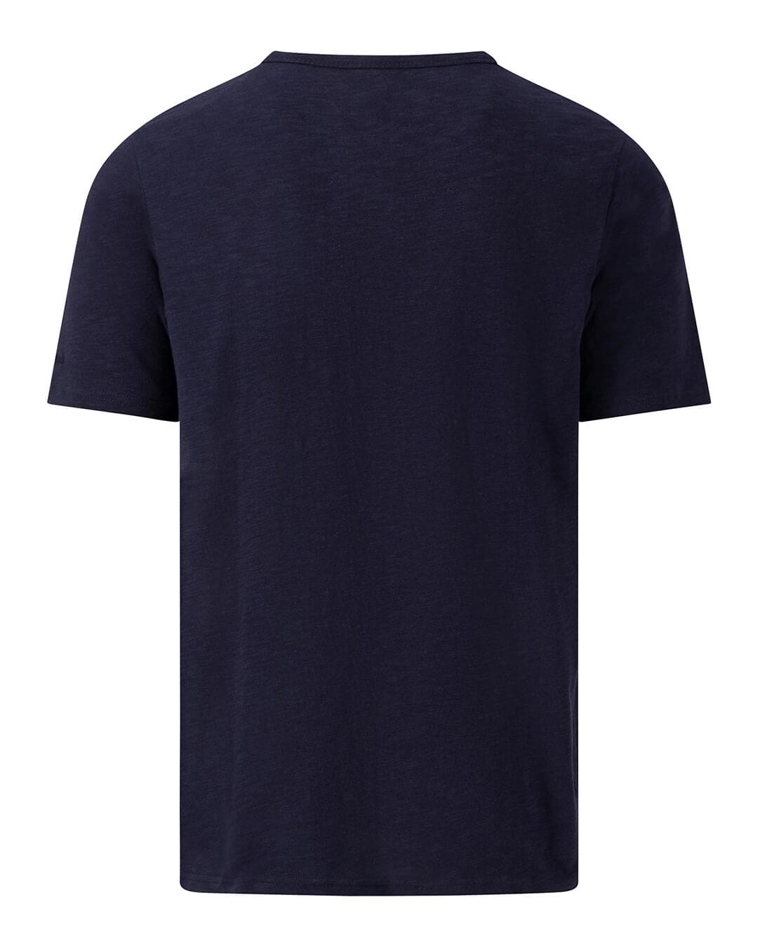 Fynch-Hatton T-Shirts Fynch-Hatton Henley Navy Slub T-Shirt