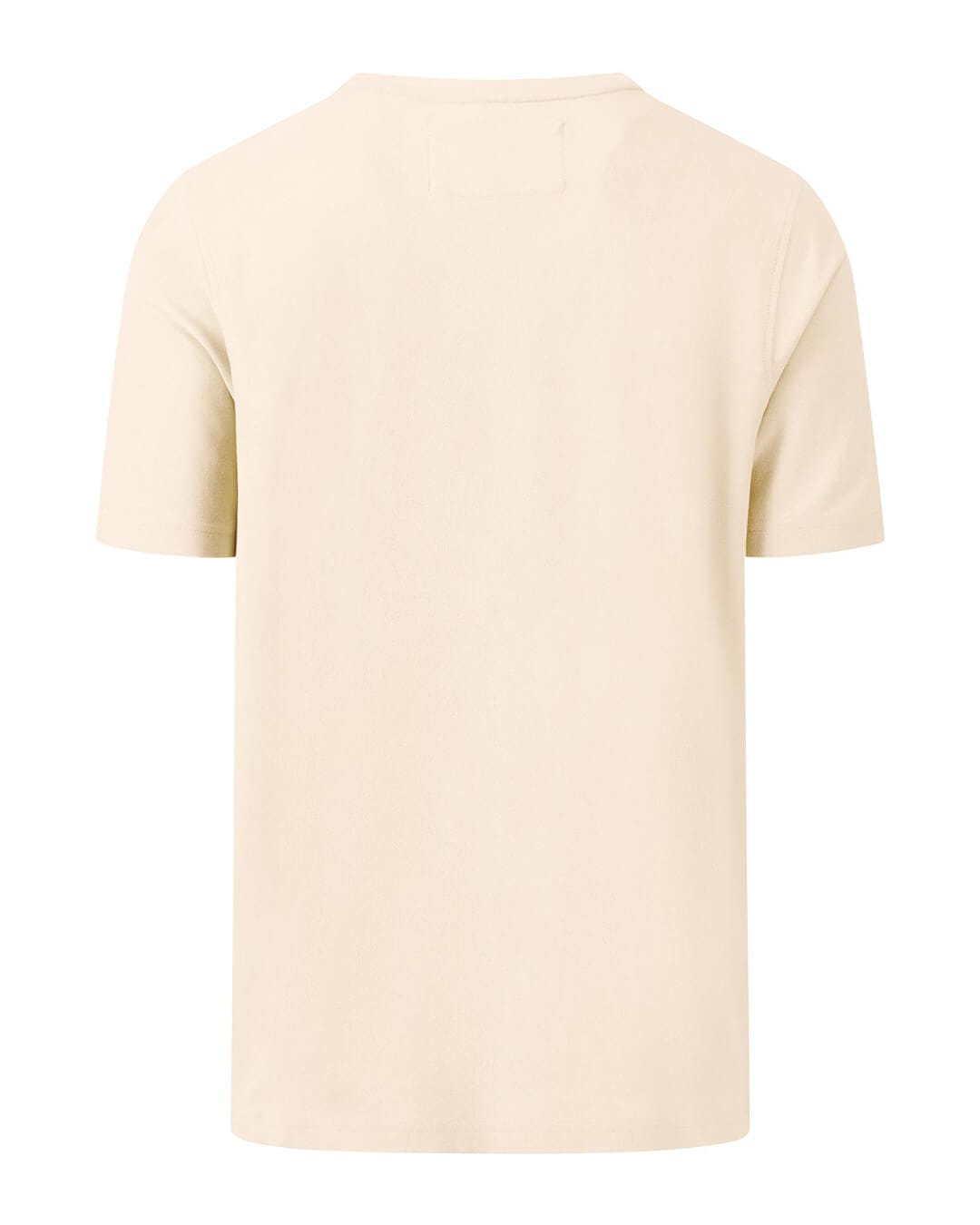 Fynch-Hatton T-Shirts Fynch-Hatton Off White Basic Supima Cotton T-Shirt